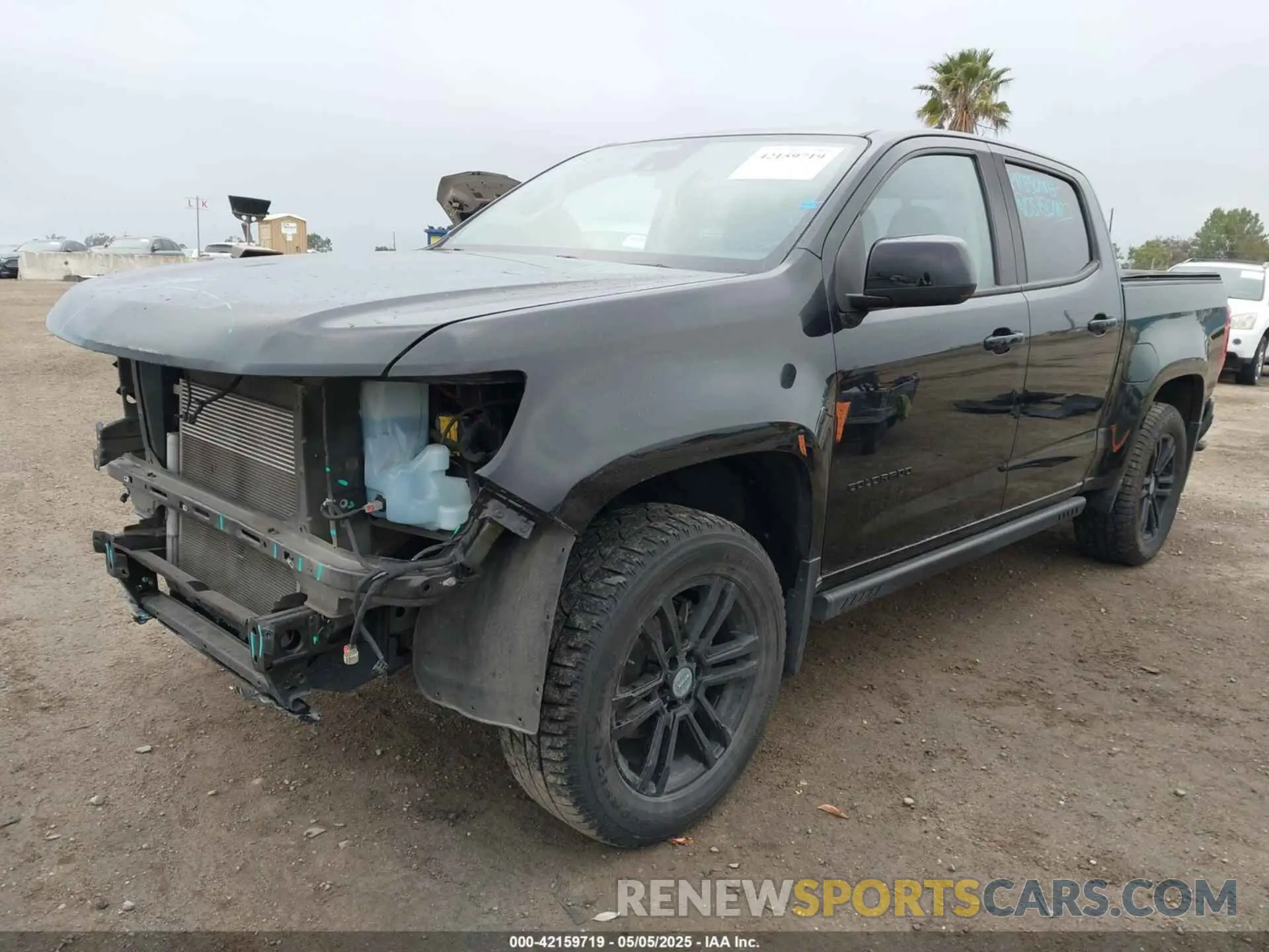 2 Фотография поврежденного автомобиля 1GCGSCEN7N1164846 CHEVROLET COLORADO 2022