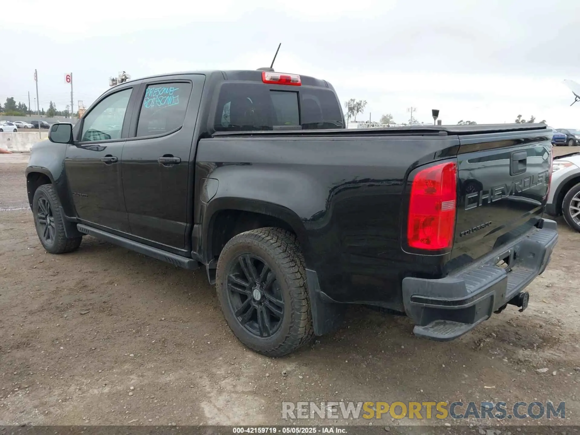 3 Фотография поврежденного автомобиля 1GCGSCEN7N1164846 CHEVROLET COLORADO 2022