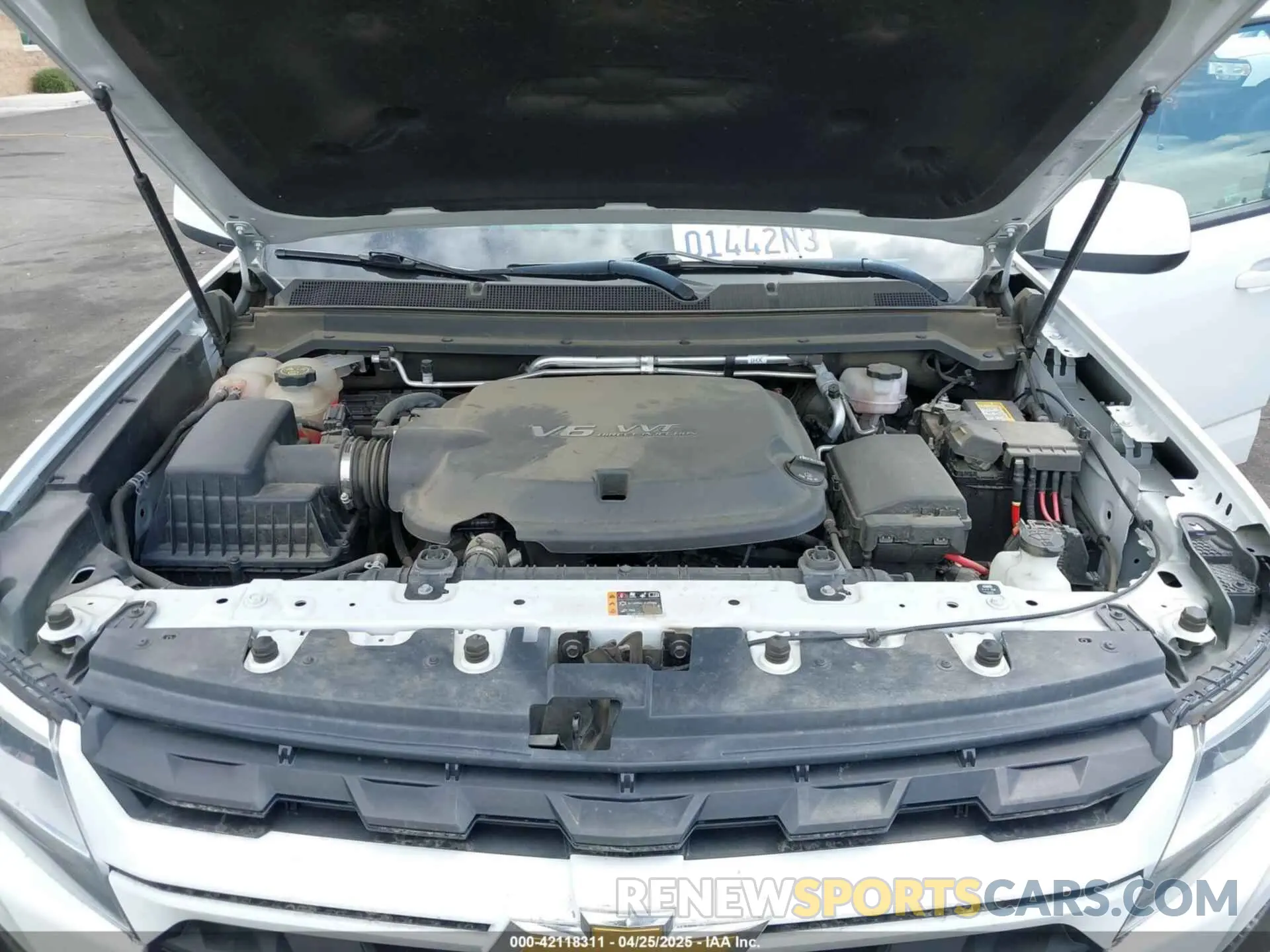 10 Photograph of a damaged car 1GCGSCEN7N1211406 CHEVROLET COLORADO 2022