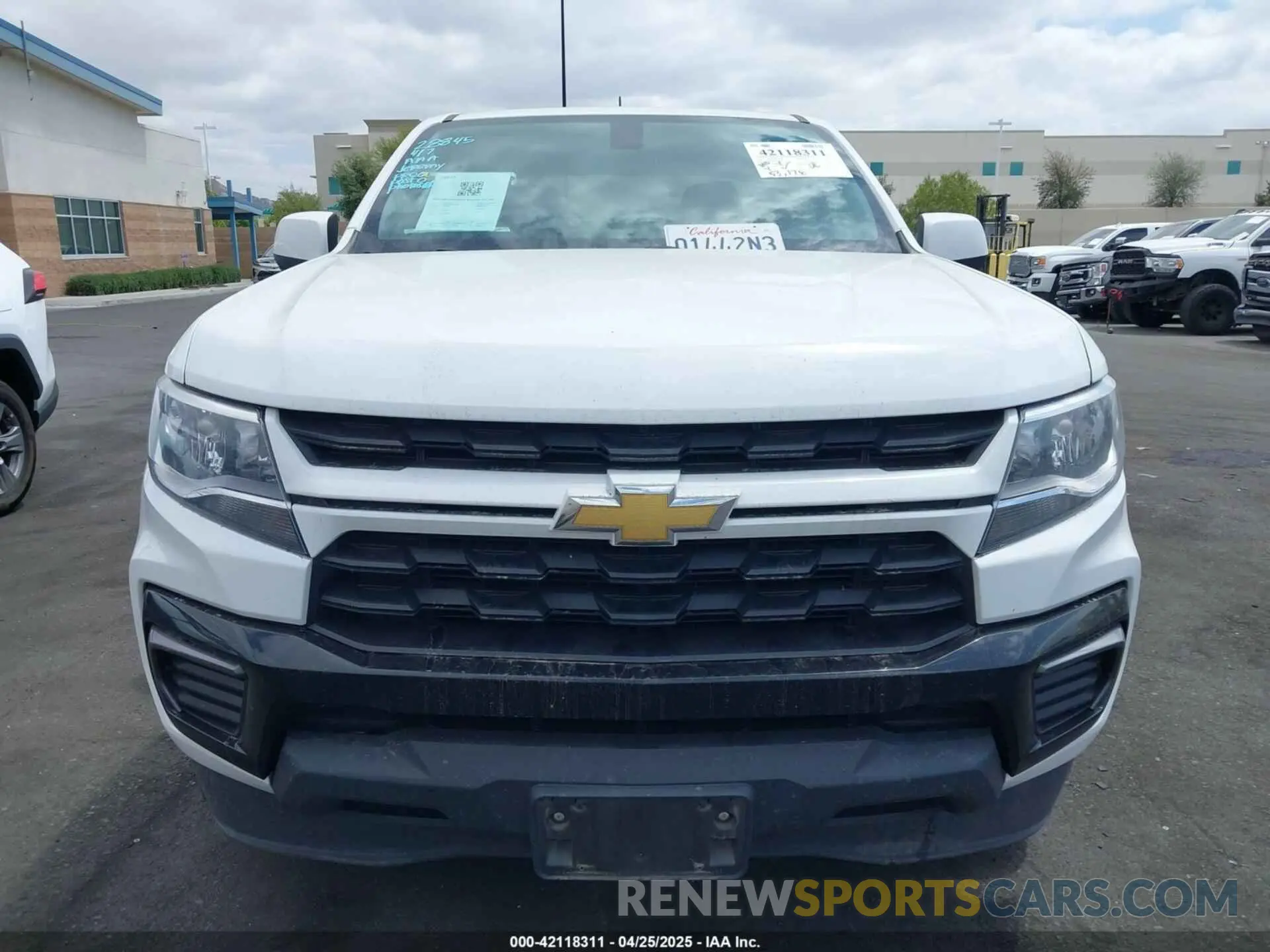 13 Photograph of a damaged car 1GCGSCEN7N1211406 CHEVROLET COLORADO 2022