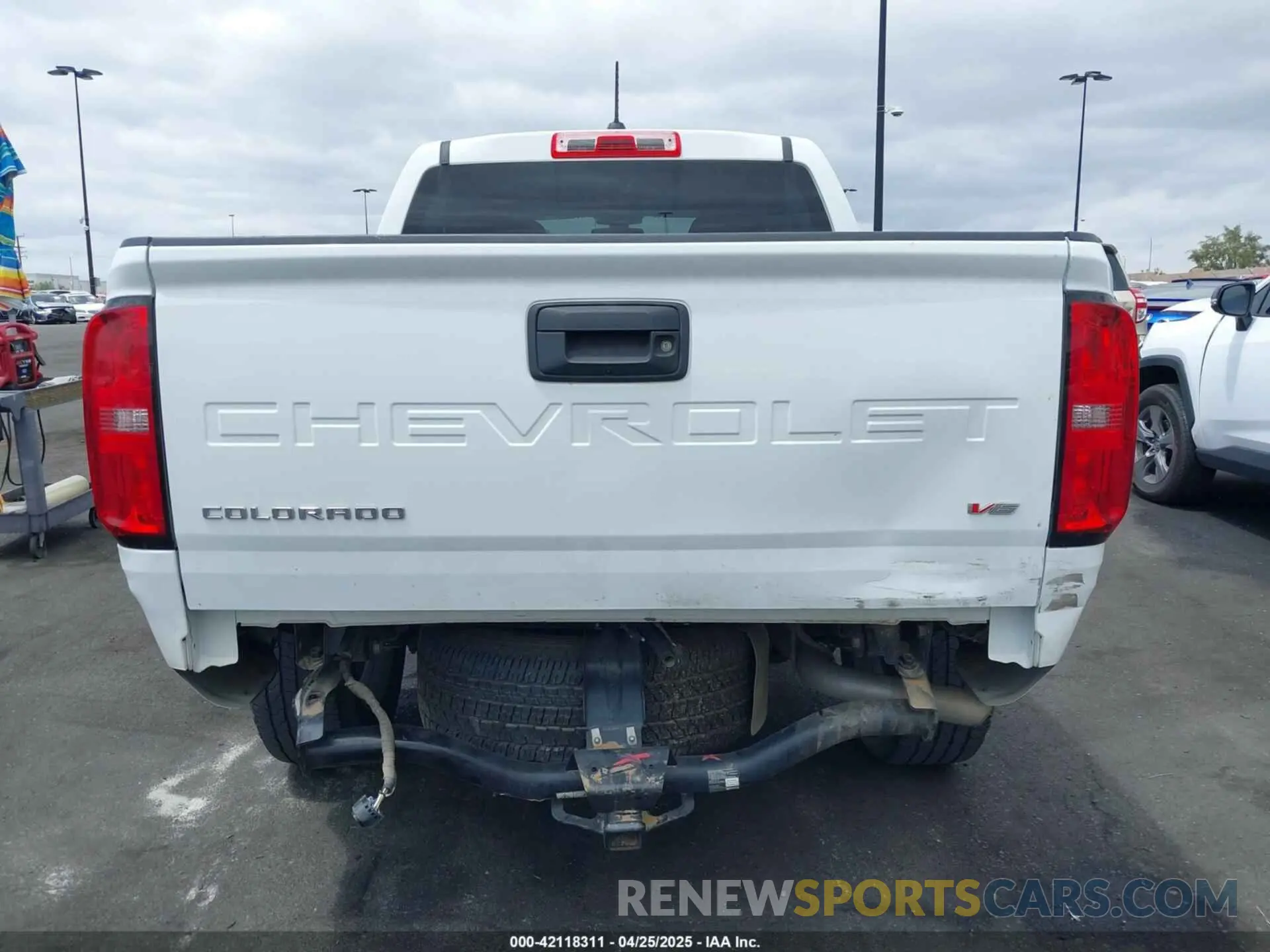 17 Photograph of a damaged car 1GCGSCEN7N1211406 CHEVROLET COLORADO 2022