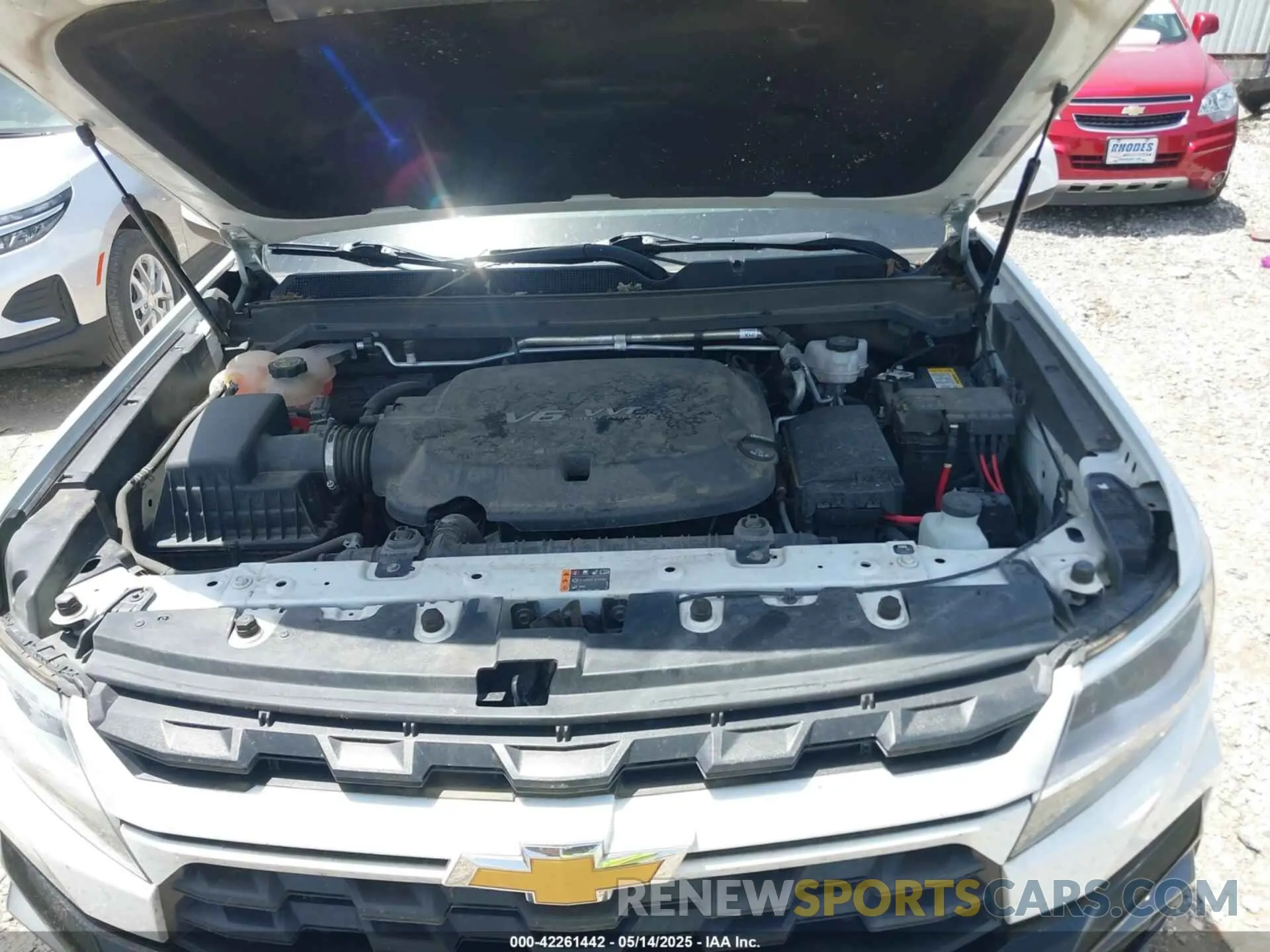 10 Photograph of a damaged car 1GCGSCEN8N1159669 CHEVROLET COLORADO 2022