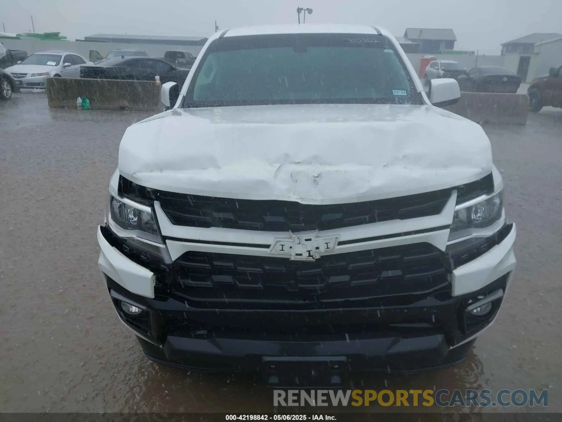 6 Photograph of a damaged car 1GCGSCEN9N1182474 CHEVROLET COLORADO 2022