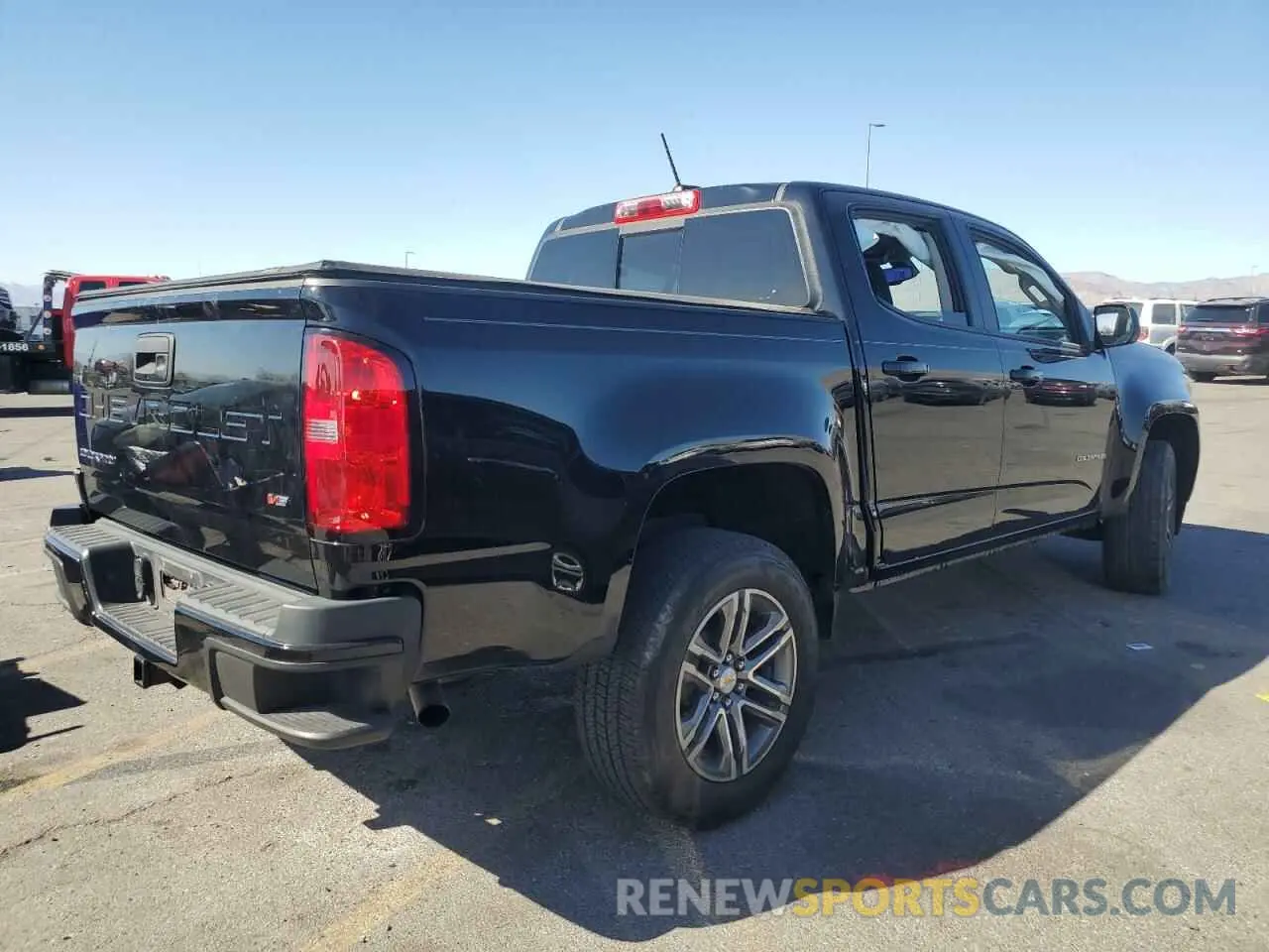 3 Photograph of a damaged car 1GCGSCEN9N1242561 CHEVROLET COLORADO 2022