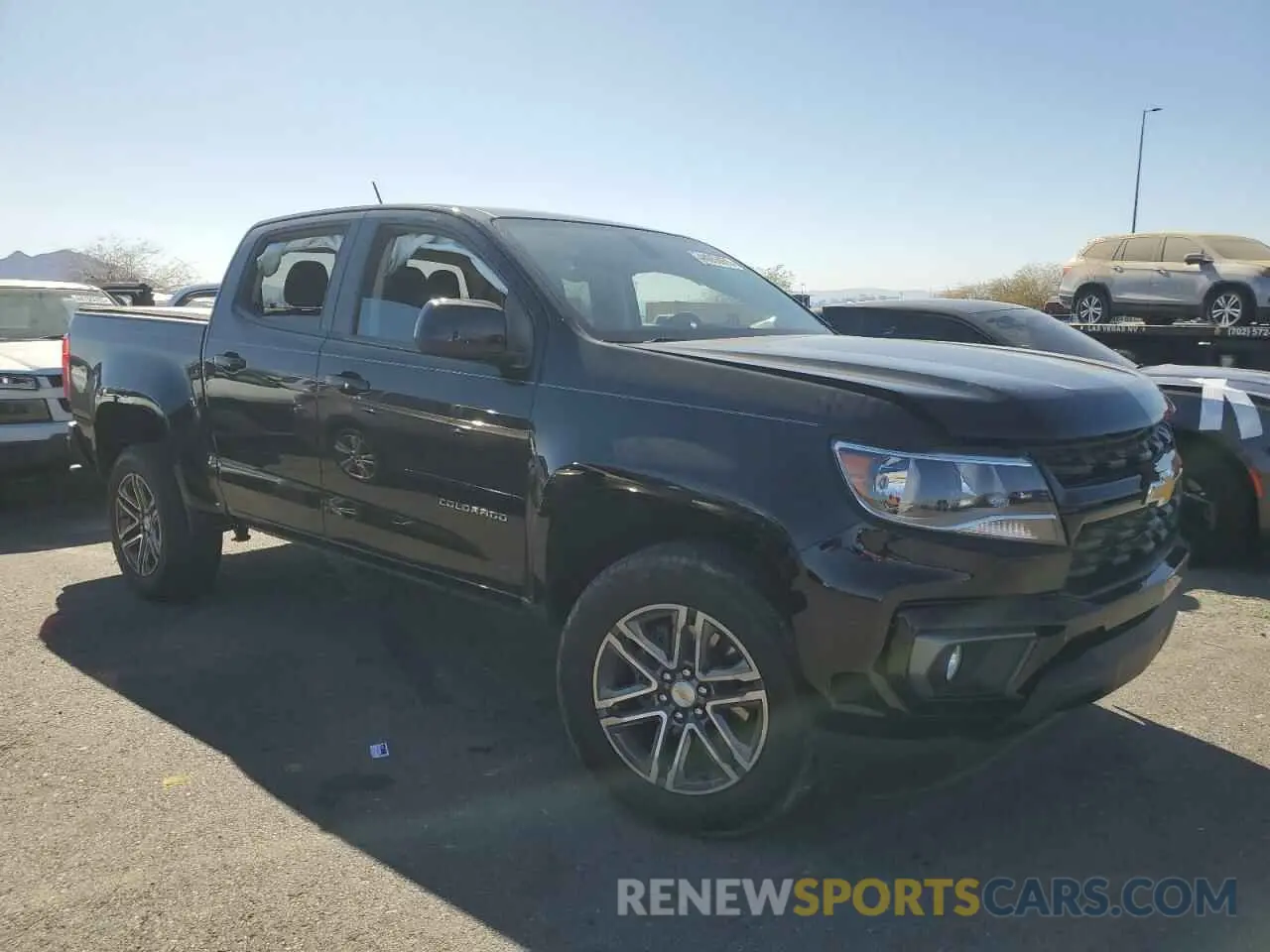 4 Photograph of a damaged car 1GCGSCEN9N1242561 CHEVROLET COLORADO 2022