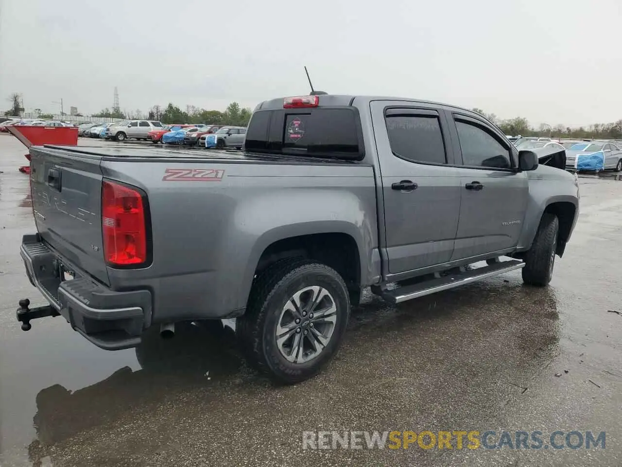3 Photograph of a damaged car 1GCGSDEN0N1136151 CHEVROLET COLORADO 2022