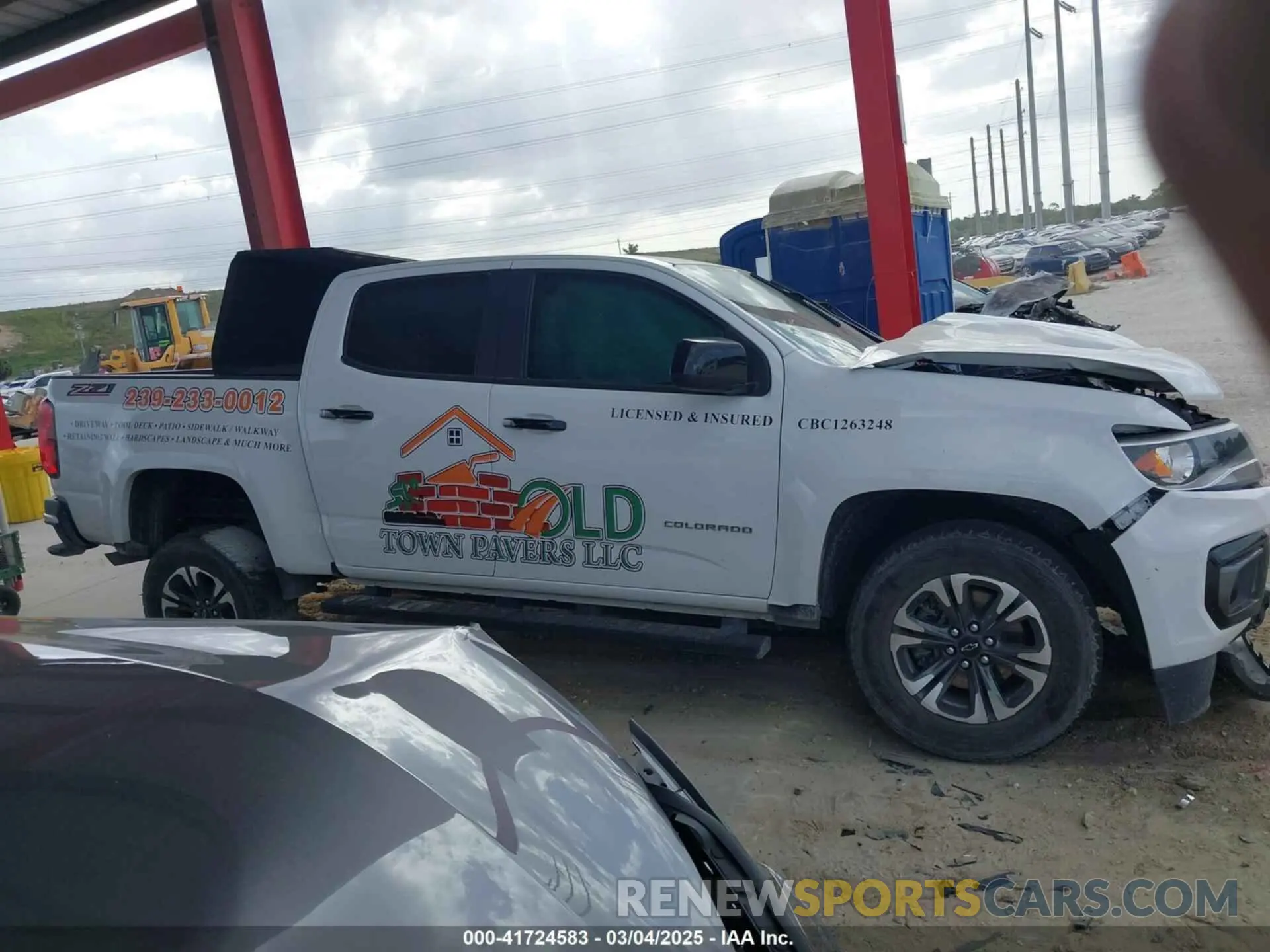 13 Photograph of a damaged car 1GCGSDEN2N1242570 CHEVROLET COLORADO 2022
