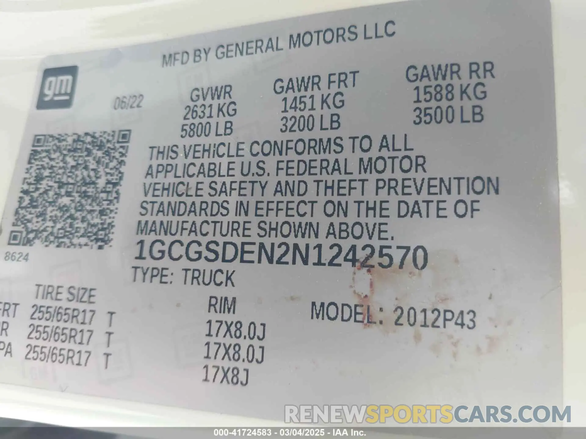 9 Photograph of a damaged car 1GCGSDEN2N1242570 CHEVROLET COLORADO 2022