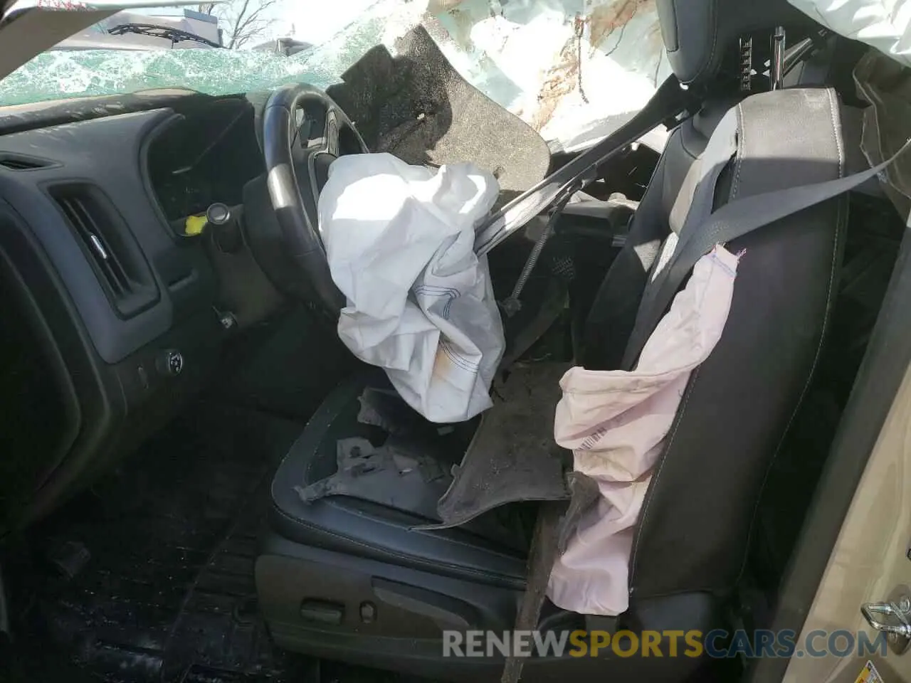 7 Photograph of a damaged car 1GCGSDEN4N1224278 CHEVROLET COLORADO 2022