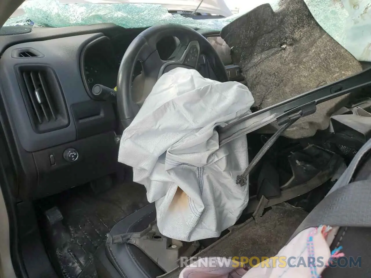 8 Photograph of a damaged car 1GCGSDEN4N1224278 CHEVROLET COLORADO 2022