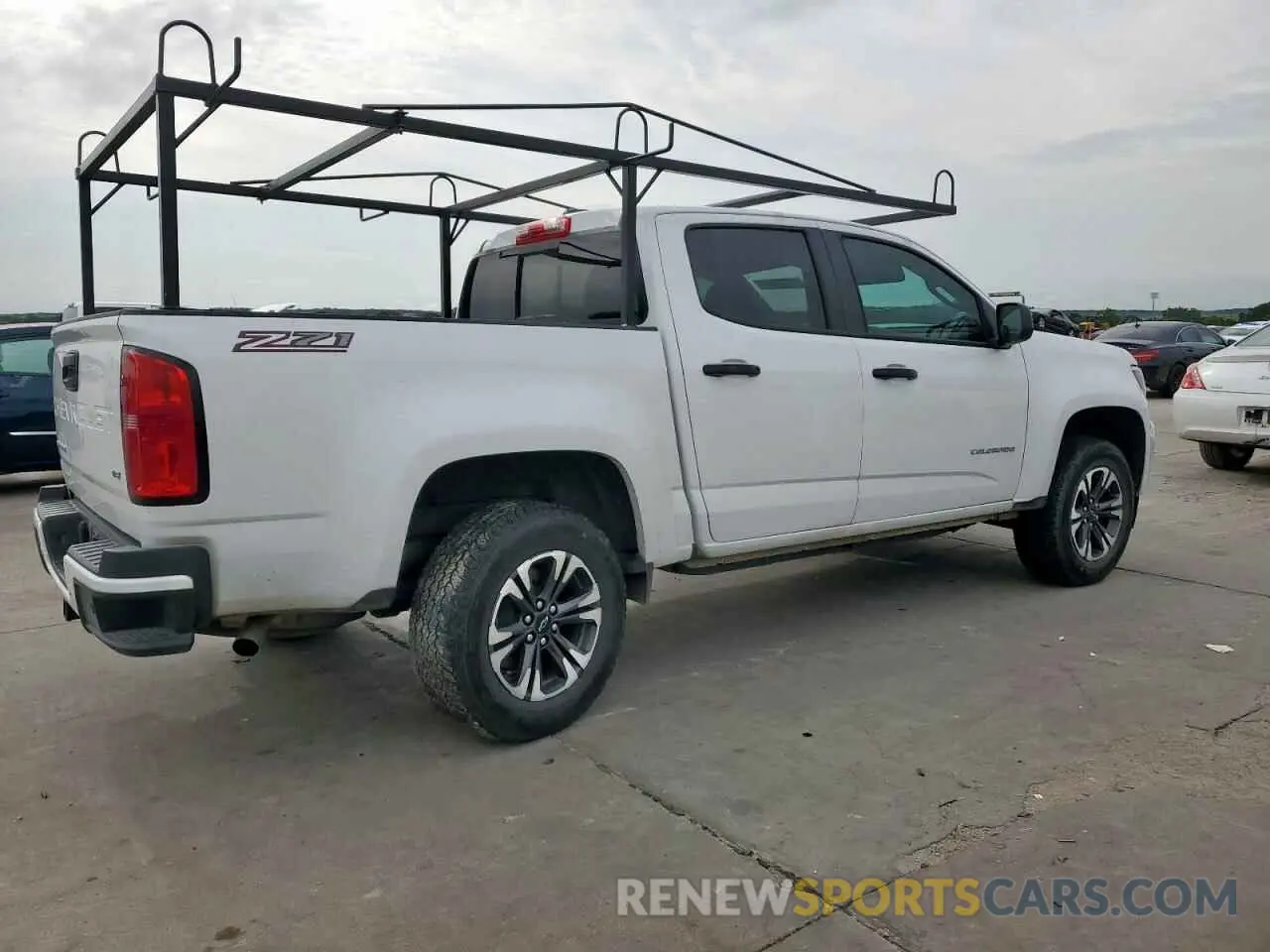 3 Photograph of a damaged car 1GCGSDEN4N1265865 CHEVROLET COLORADO 2022