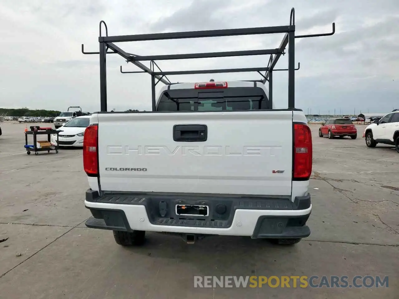 6 Photograph of a damaged car 1GCGSDEN4N1265865 CHEVROLET COLORADO 2022