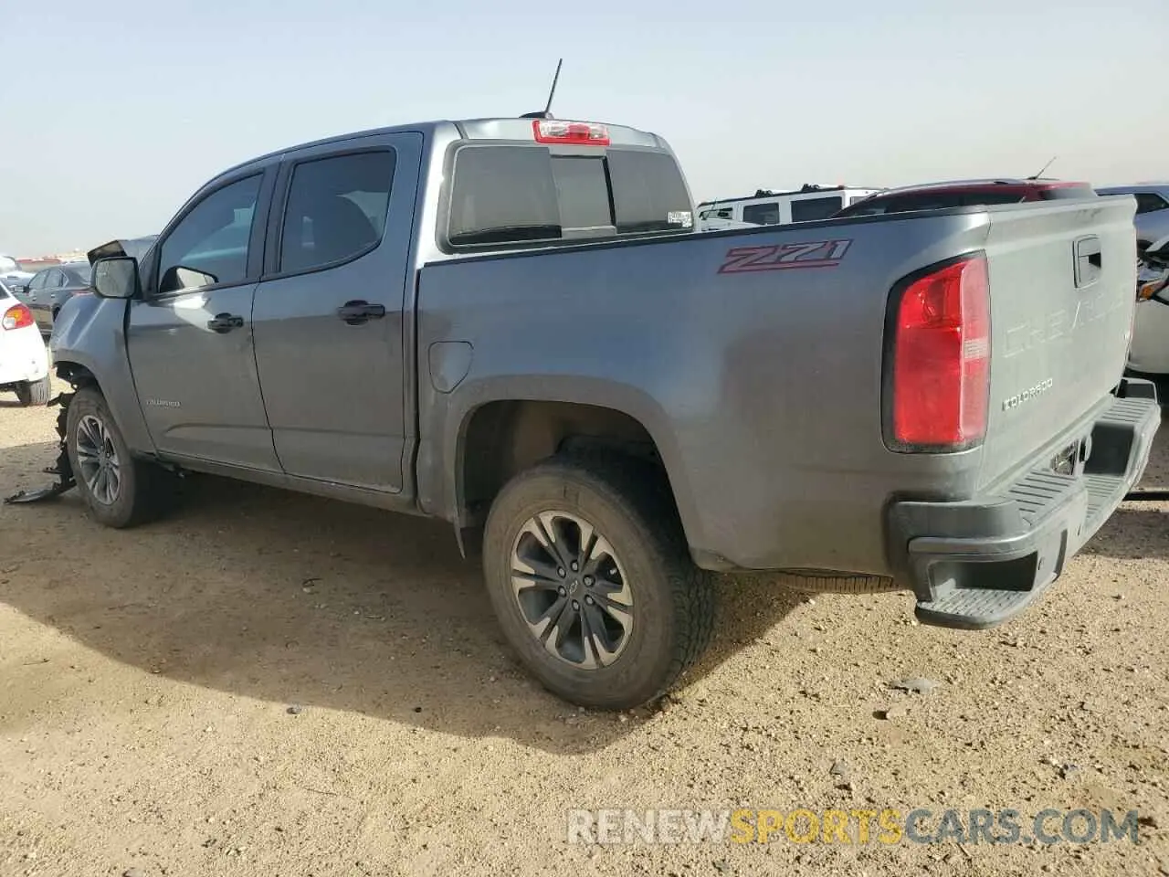 2 Photograph of a damaged car 1GCGSDEN8N1209072 CHEVROLET COLORADO 2022