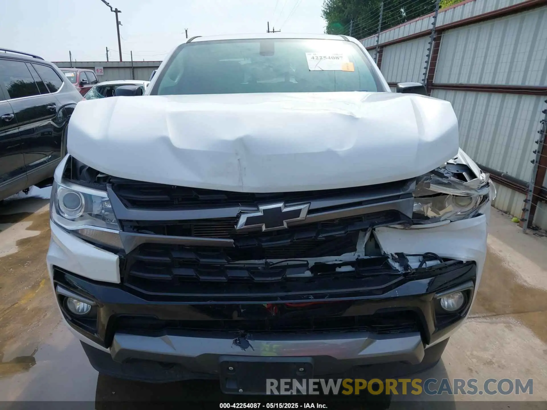 12 Фотография поврежденного автомобиля 1GCGSDENXN1194641 CHEVROLET COLORADO 2022