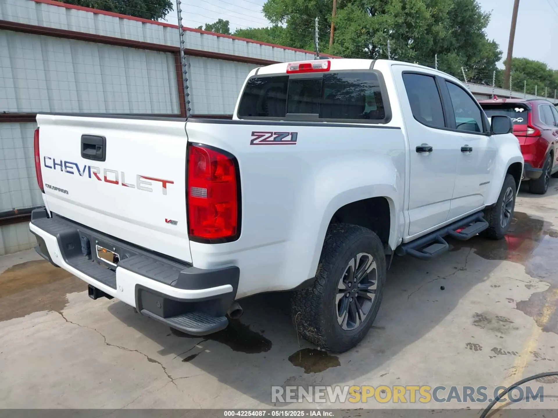 4 Фотография поврежденного автомобиля 1GCGSDENXN1194641 CHEVROLET COLORADO 2022