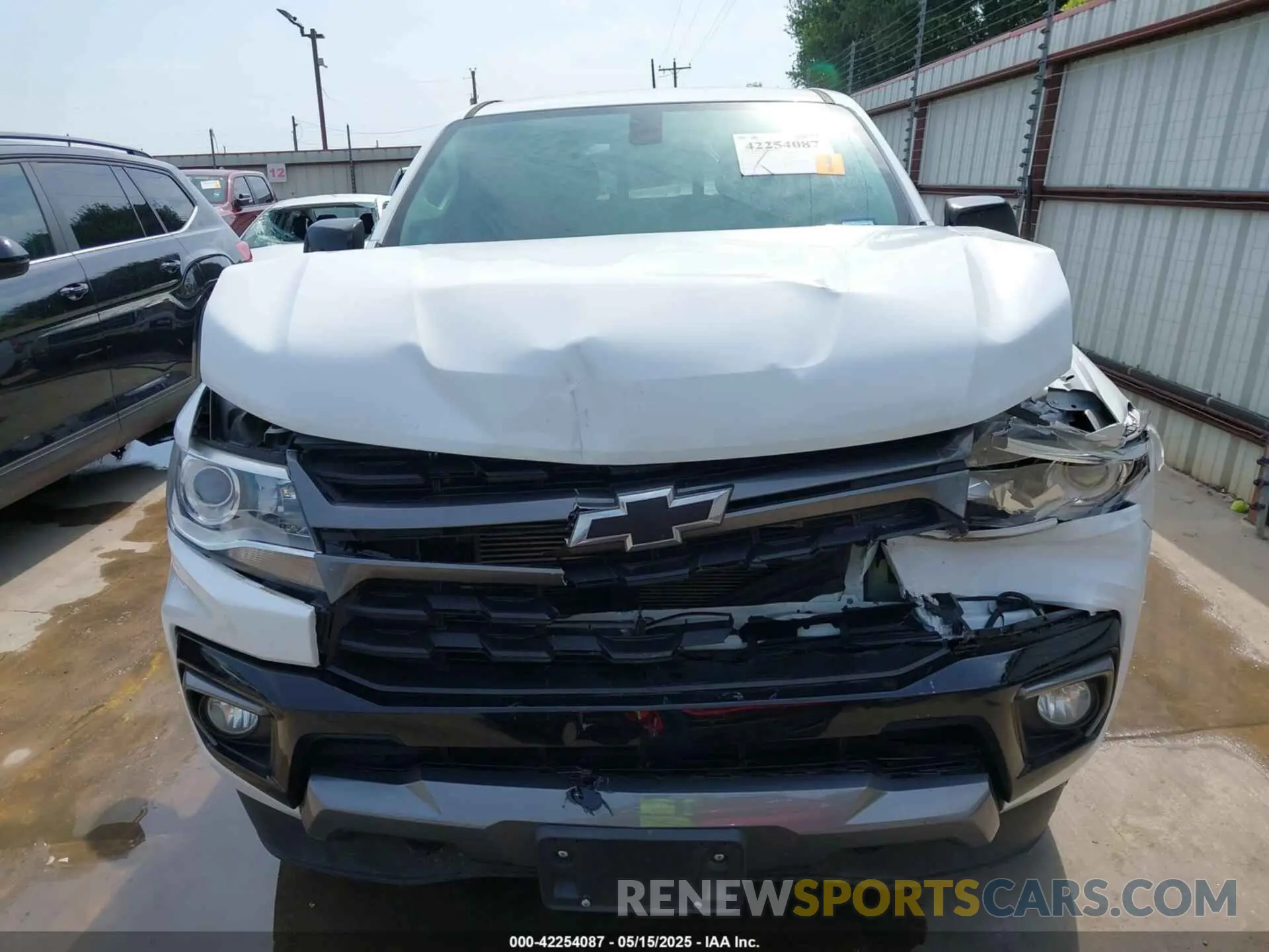 6 Фотография поврежденного автомобиля 1GCGSDENXN1194641 CHEVROLET COLORADO 2022