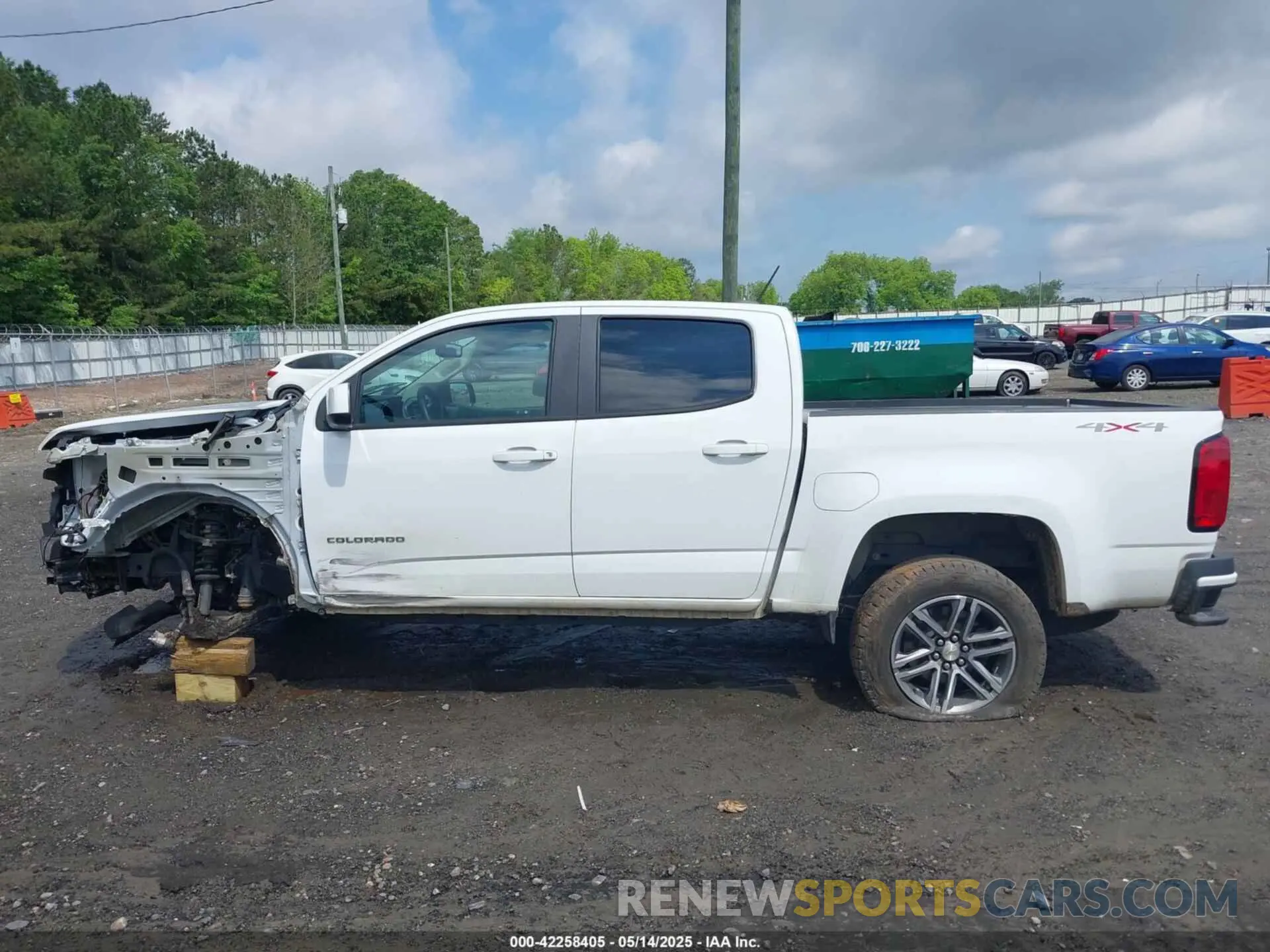15 Фотография поврежденного автомобиля 1GCGTBEN0N1136281 CHEVROLET COLORADO 2022
