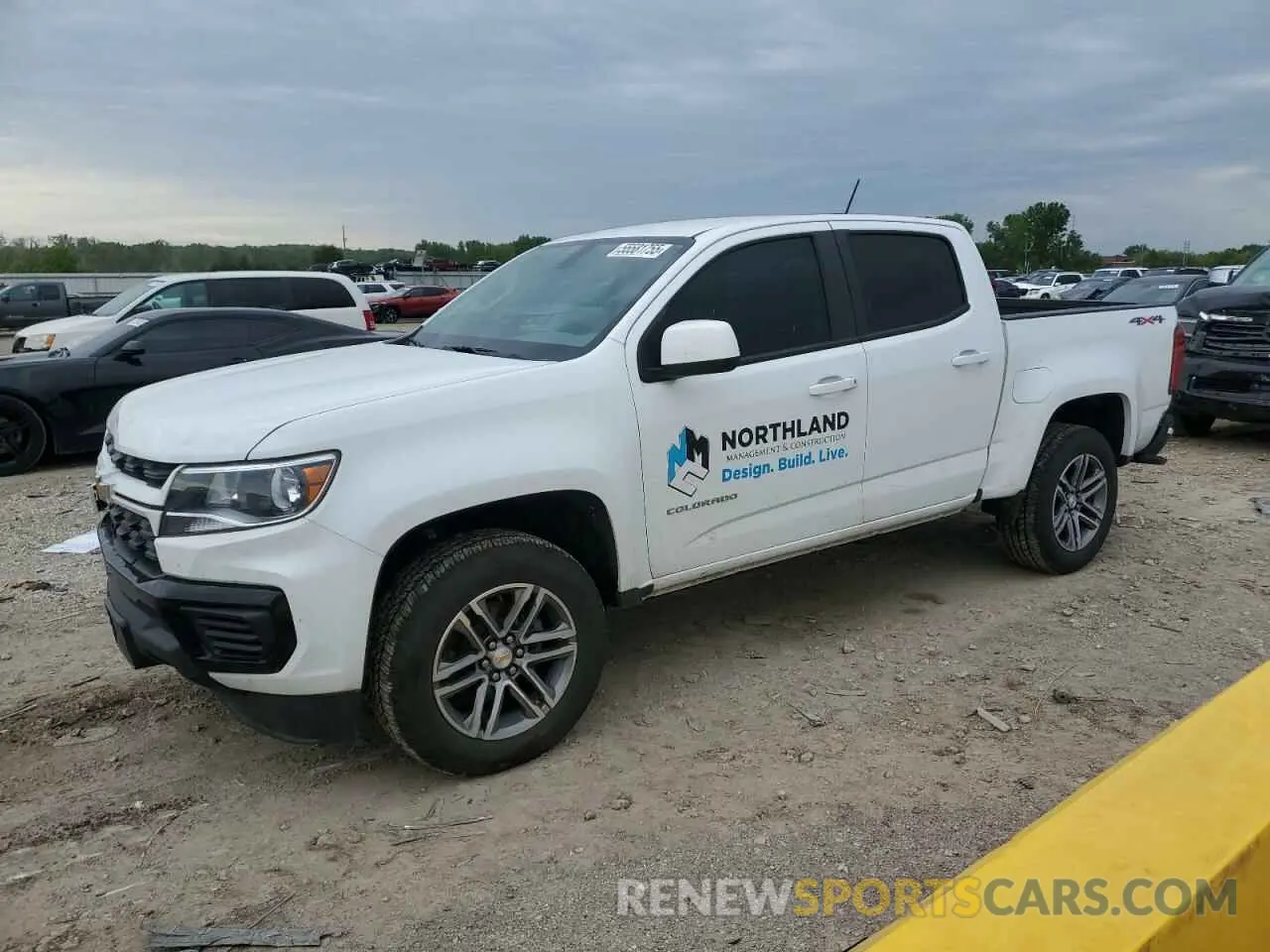 1 Фотография поврежденного автомобиля 1GCGTBEN0N1208743 CHEVROLET COLORADO 2022