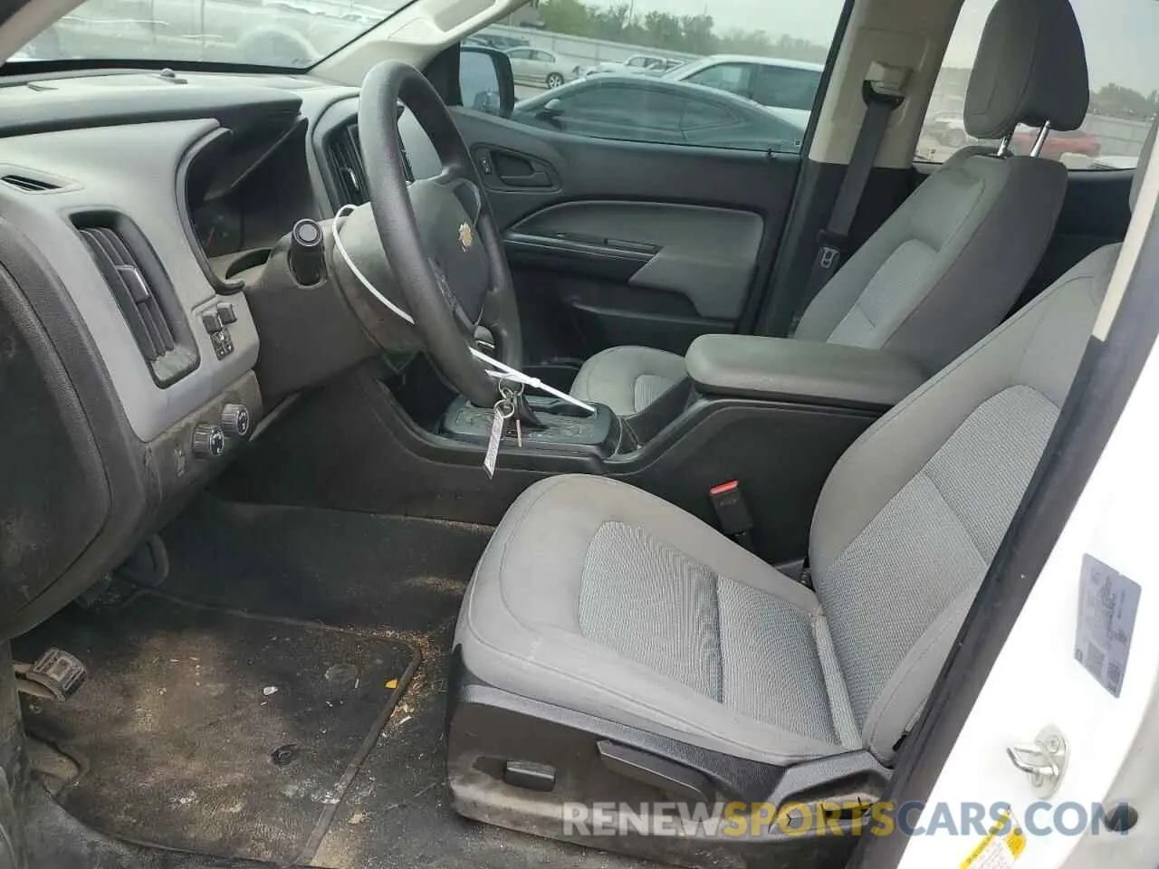 7 Фотография поврежденного автомобиля 1GCGTBEN0N1208743 CHEVROLET COLORADO 2022
