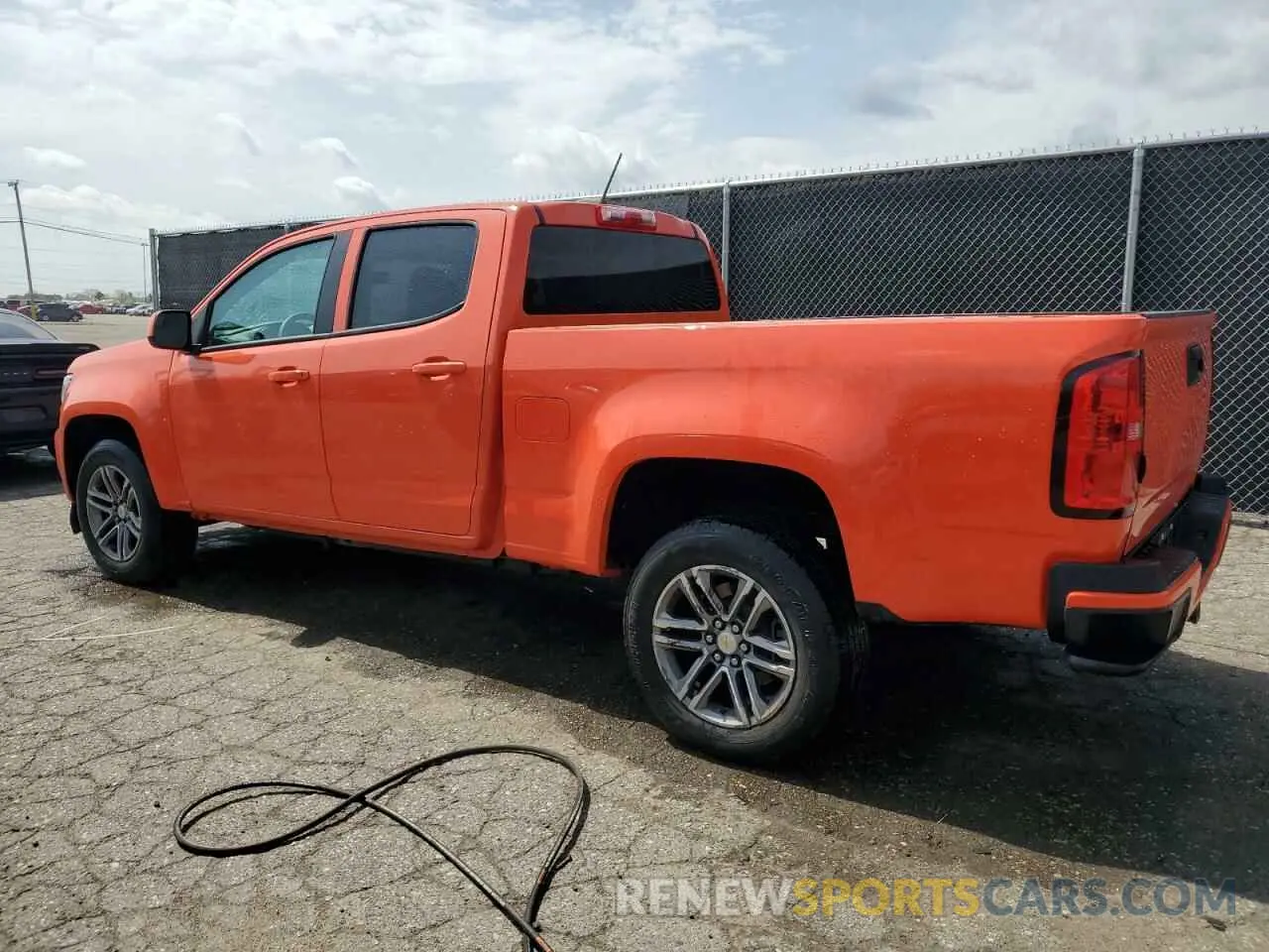 2 Фотография поврежденного автомобиля 1GCGTBEN3N1118759 CHEVROLET COLORADO 2022