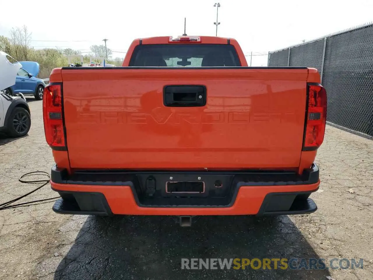 6 Фотография поврежденного автомобиля 1GCGTBEN3N1118759 CHEVROLET COLORADO 2022