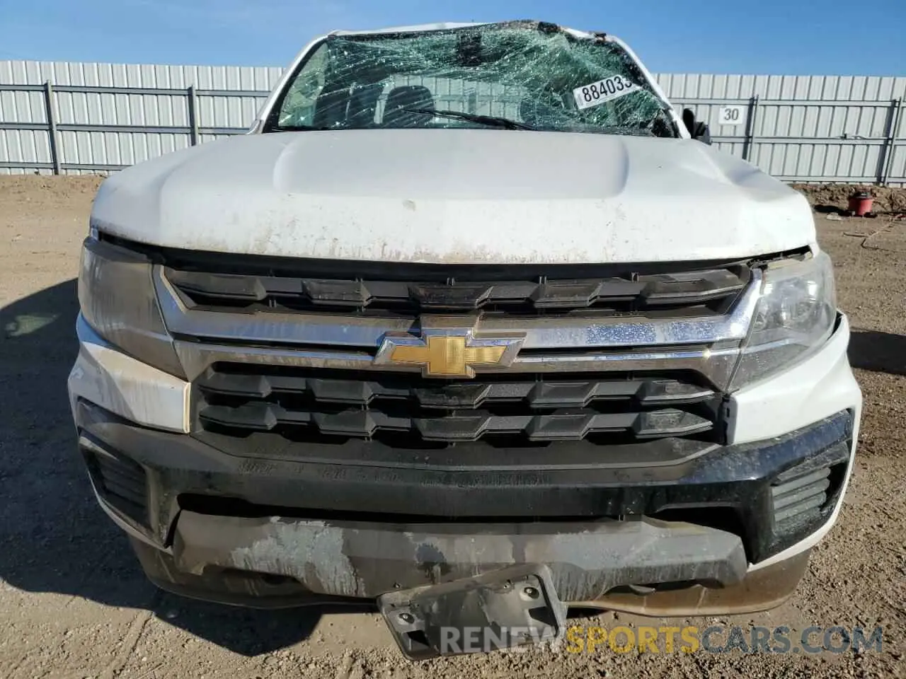 5 Photograph of a damaged car 1GCGTBEN7N1127755 CHEVROLET COLORADO 2022