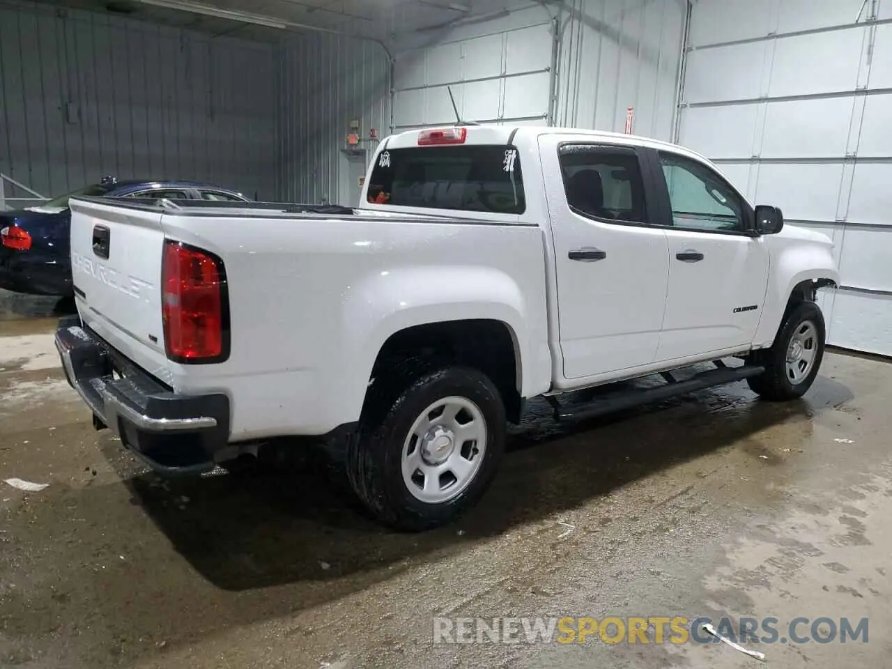 3 Photograph of a damaged car 1GCGTBEN8N1233003 CHEVROLET COLORADO 2022