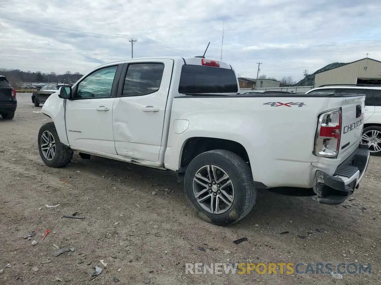 2 Фотография поврежденного автомобиля 1GCGTBEN9N1128003 CHEVROLET COLORADO 2022