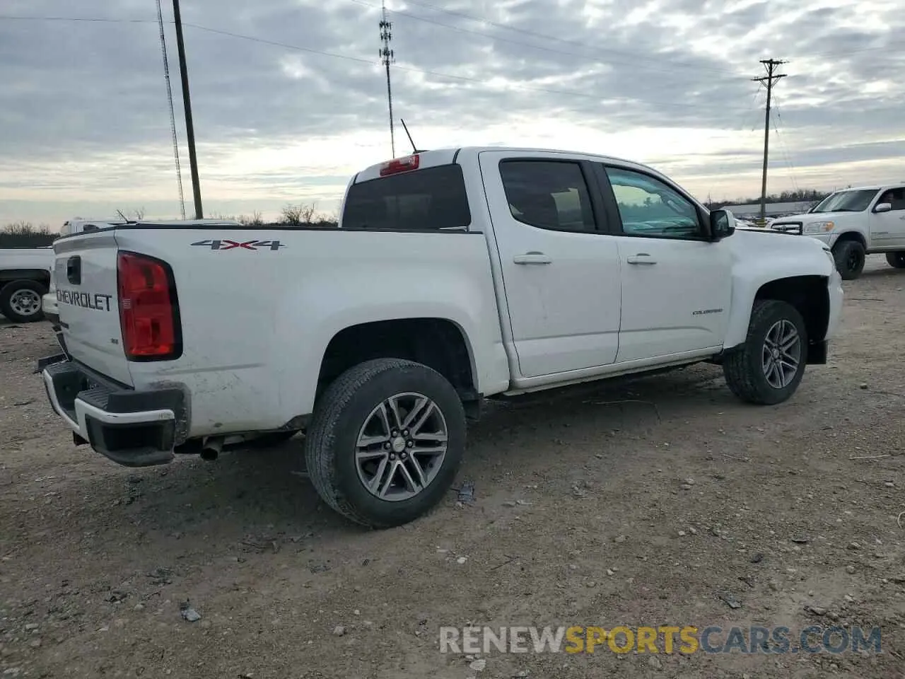3 Фотография поврежденного автомобиля 1GCGTBEN9N1128003 CHEVROLET COLORADO 2022