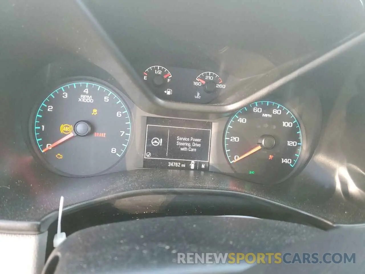 9 Фотография поврежденного автомобиля 1GCGTBEN9N1128003 CHEVROLET COLORADO 2022