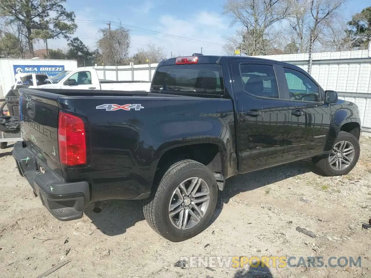 3 Фотография поврежденного автомобиля 1GCGTBEN9N1200737 CHEVROLET COLORADO 2022