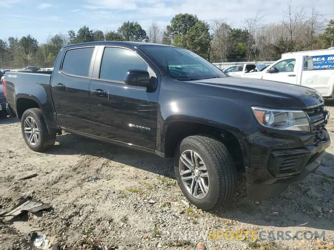 4 Фотография поврежденного автомобиля 1GCGTBEN9N1200737 CHEVROLET COLORADO 2022