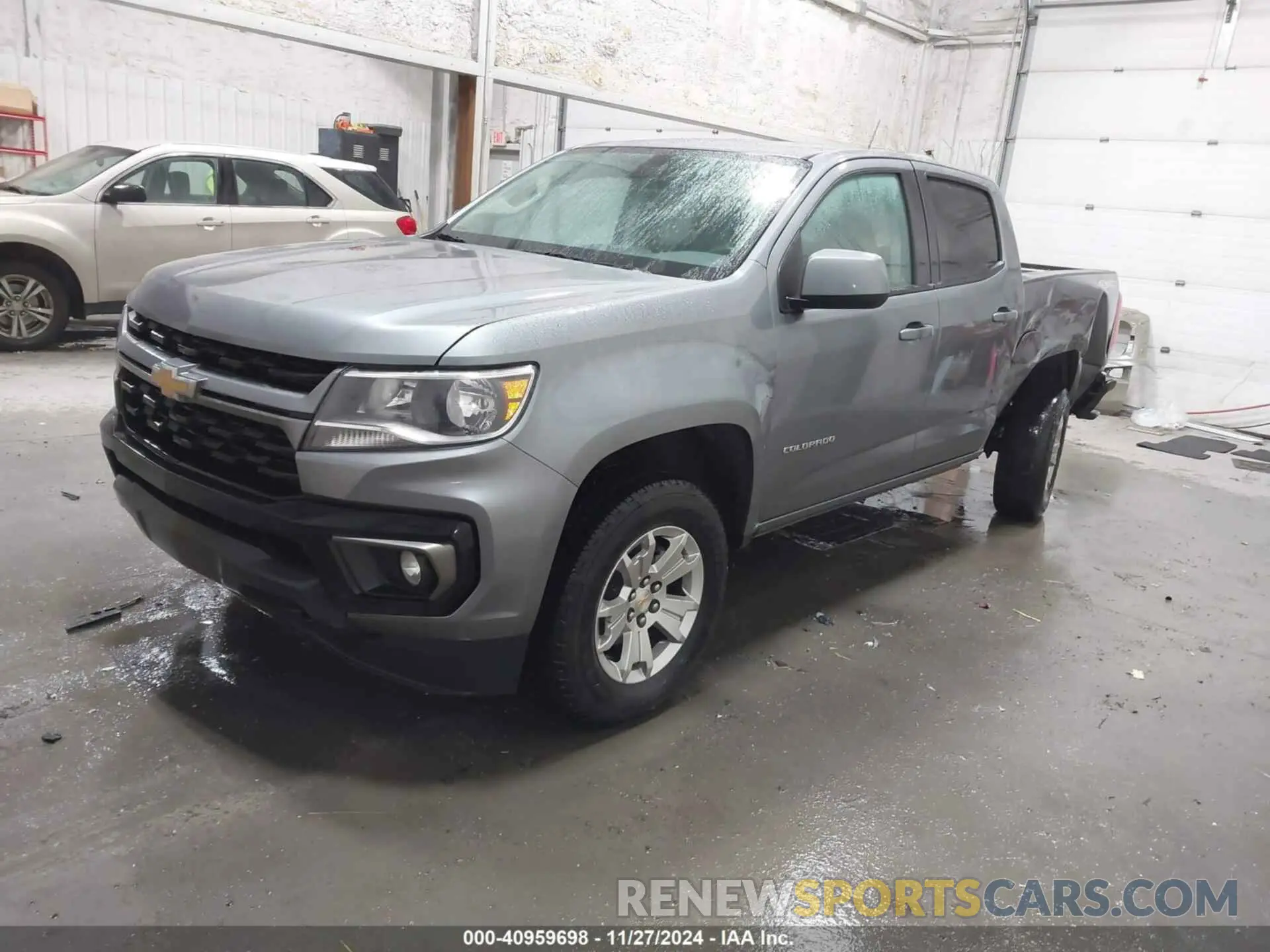 2 Фотография поврежденного автомобиля 1GCGTCEN2N1279626 CHEVROLET COLORADO 2022
