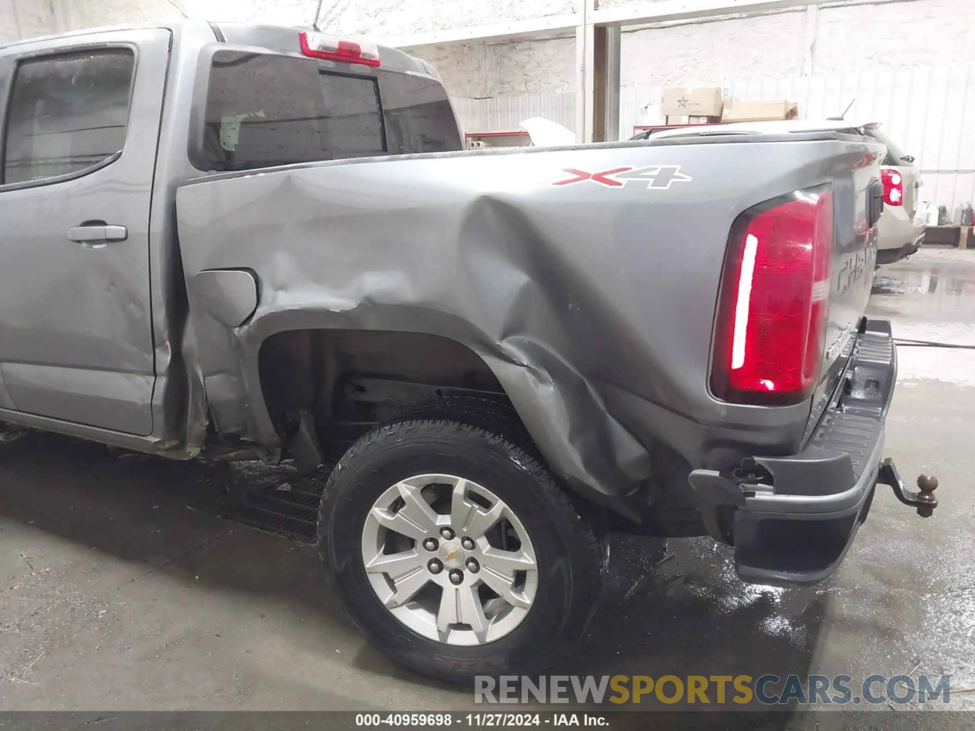 6 Фотография поврежденного автомобиля 1GCGTCEN2N1279626 CHEVROLET COLORADO 2022