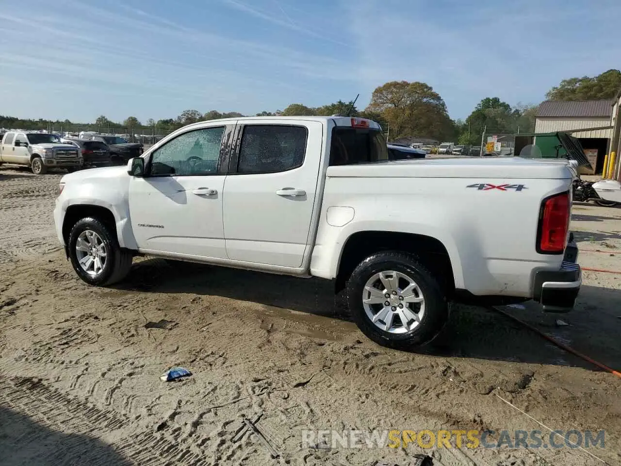 2 Photograph of a damaged car 1GCGTCEN3N1129850 CHEVROLET COLORADO 2022