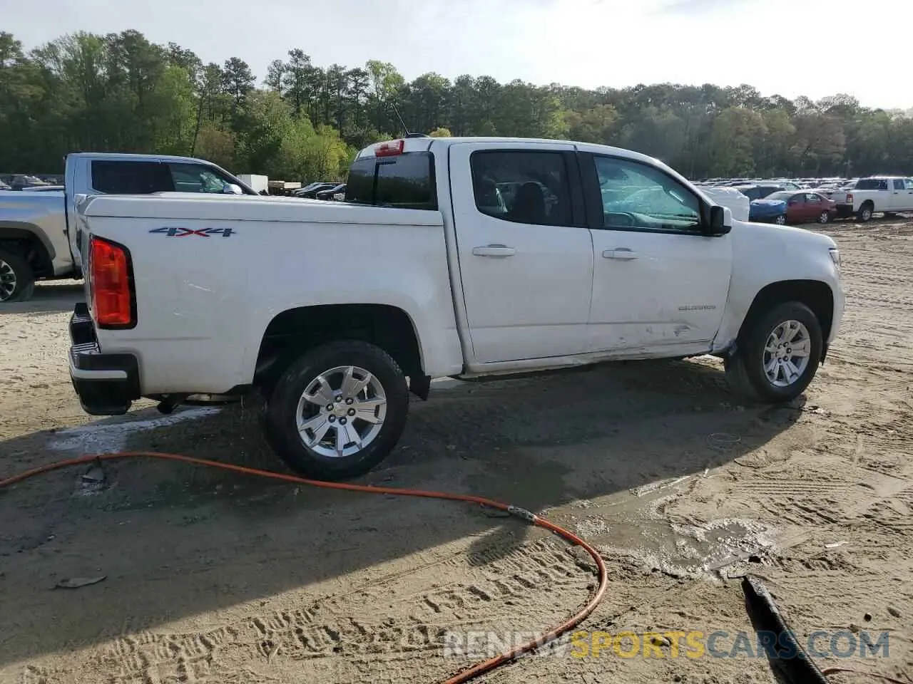 3 Photograph of a damaged car 1GCGTCEN3N1129850 CHEVROLET COLORADO 2022