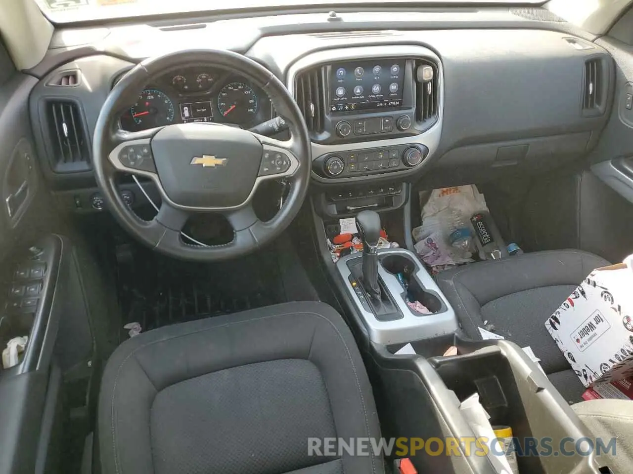 8 Photograph of a damaged car 1GCGTCEN3N1129850 CHEVROLET COLORADO 2022