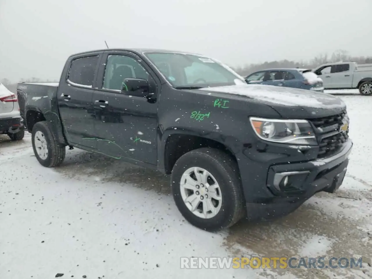 4 Photograph of a damaged car 1GCGTCEN3N1180619 CHEVROLET COLORADO 2022