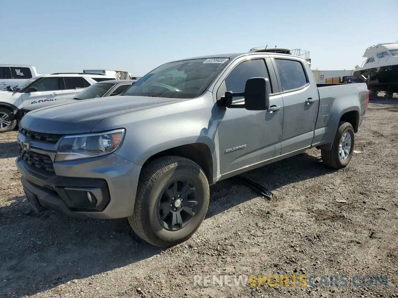 1 Photograph of a damaged car 1GCGTCEN7N1242409 CHEVROLET COLORADO 2022