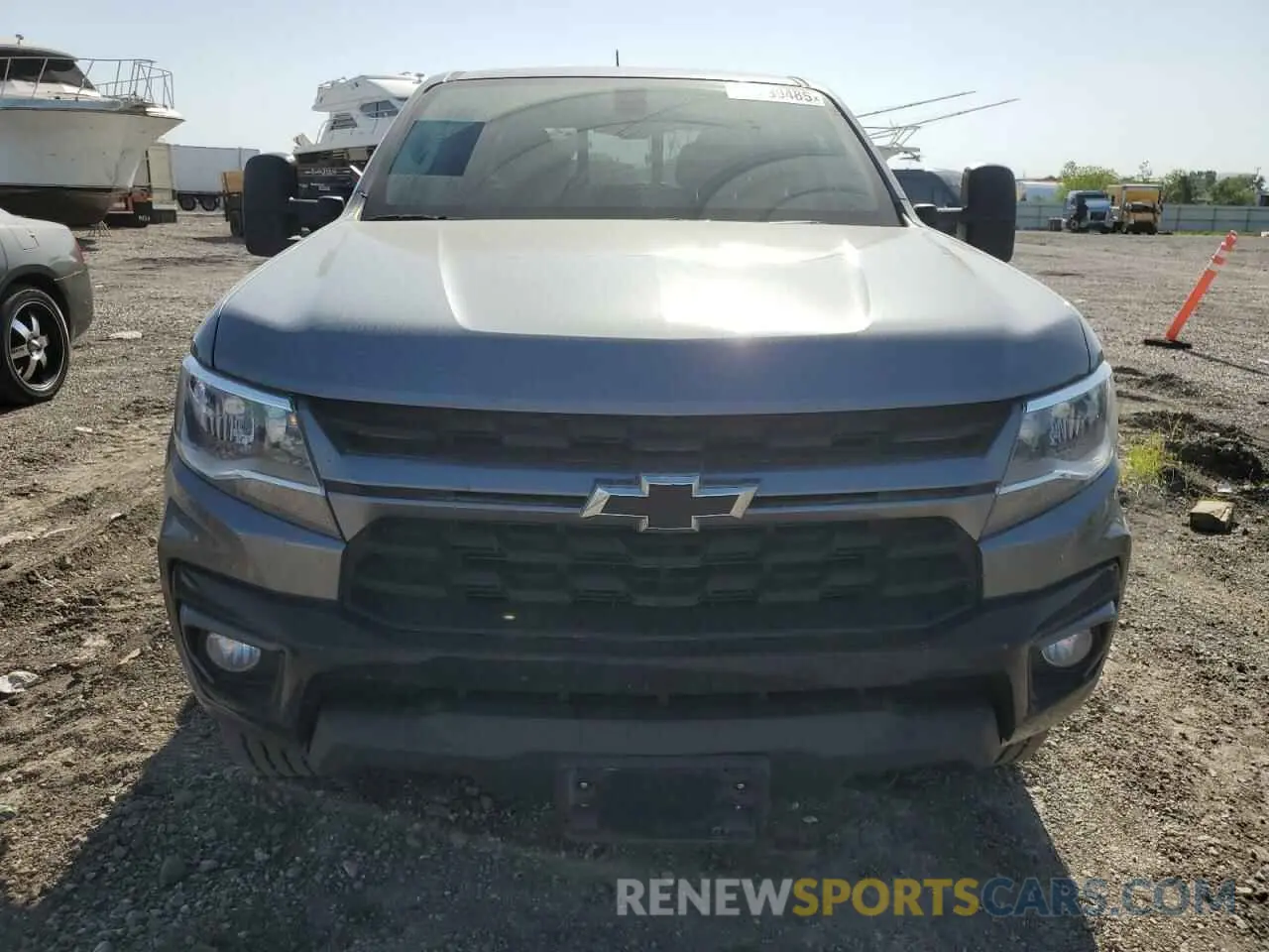 5 Photograph of a damaged car 1GCGTCEN7N1242409 CHEVROLET COLORADO 2022