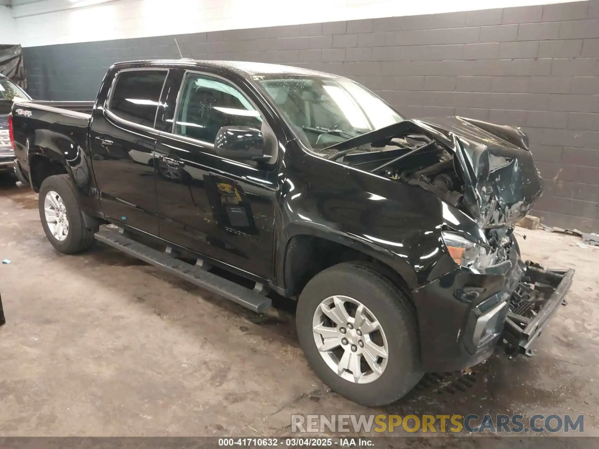1 Фотография поврежденного автомобиля 1GCGTCEN7N1303645 CHEVROLET COLORADO 2022