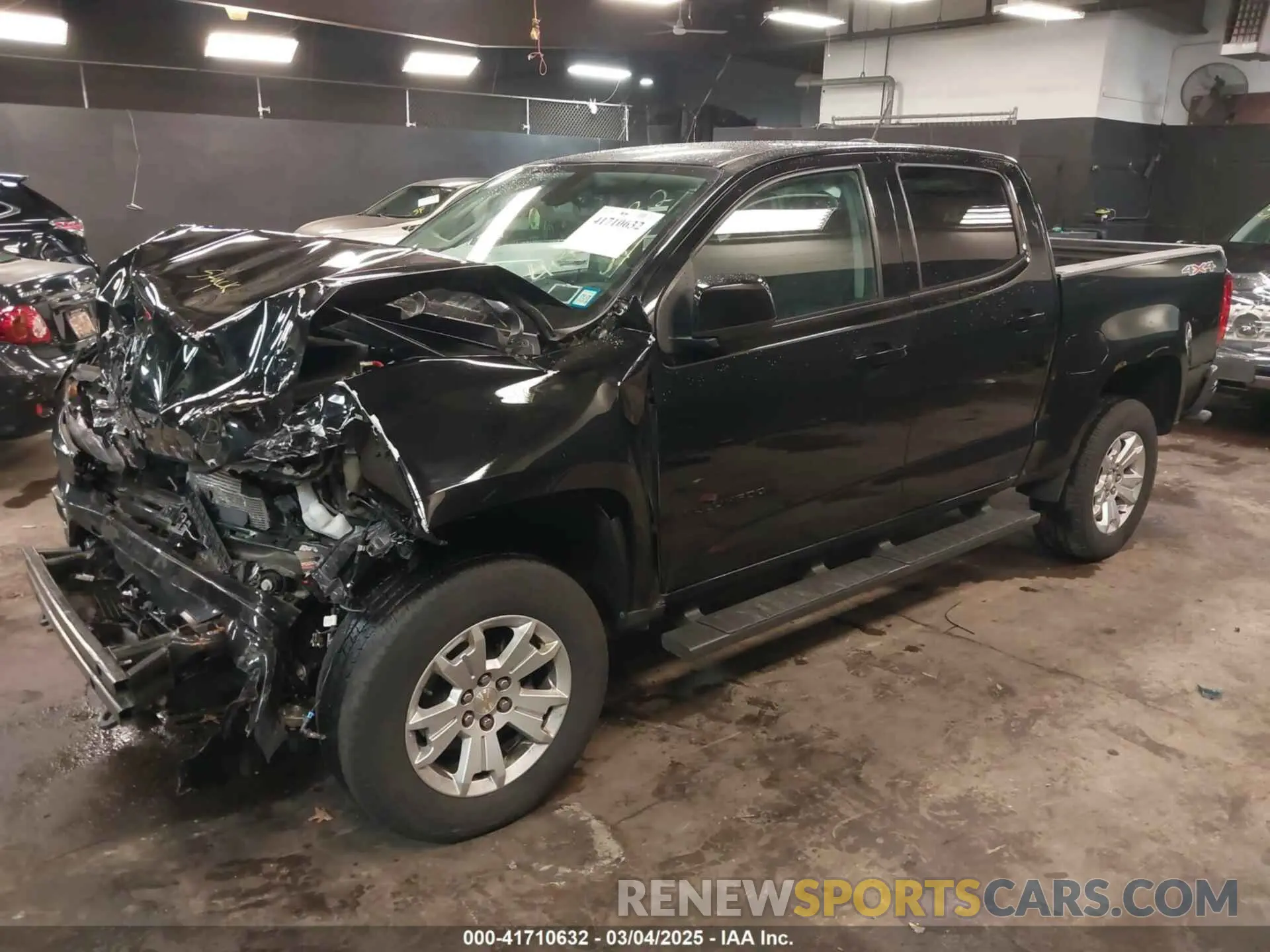 2 Фотография поврежденного автомобиля 1GCGTCEN7N1303645 CHEVROLET COLORADO 2022