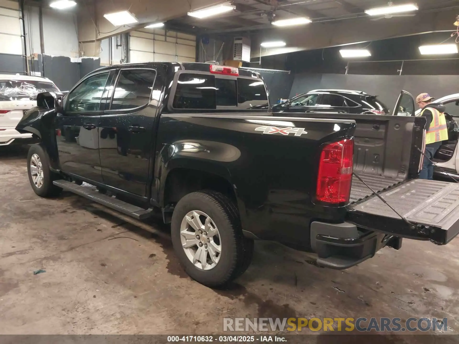 3 Фотография поврежденного автомобиля 1GCGTCEN7N1303645 CHEVROLET COLORADO 2022