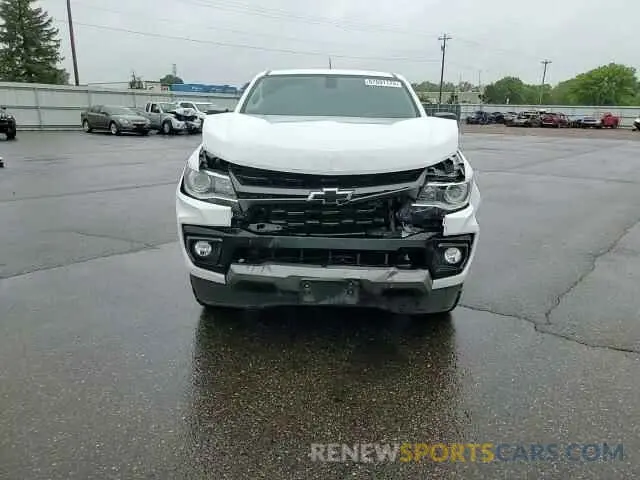 13 Photograph of a damaged car 1GCGTDEN3N1218436 CHEVROLET COLORADO 2022