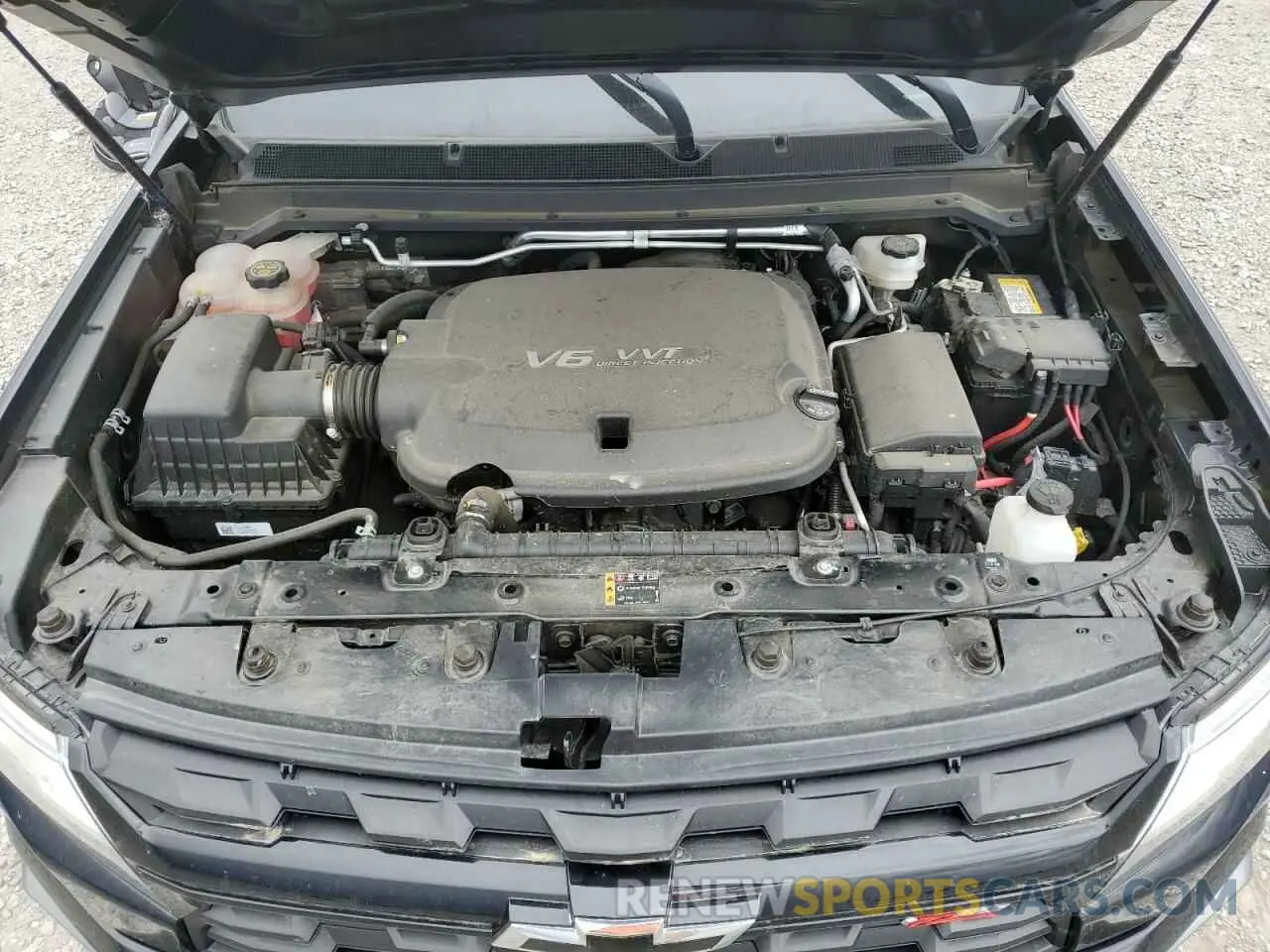 11 Фотография поврежденного автомобиля 1GCGTDEN4N1278161 CHEVROLET COLORADO 2022