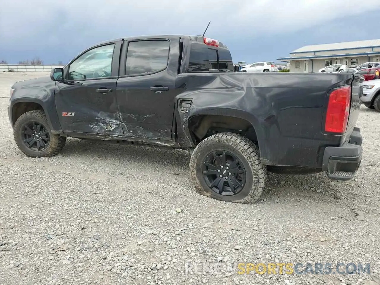 2 Фотография поврежденного автомобиля 1GCGTDEN4N1278161 CHEVROLET COLORADO 2022