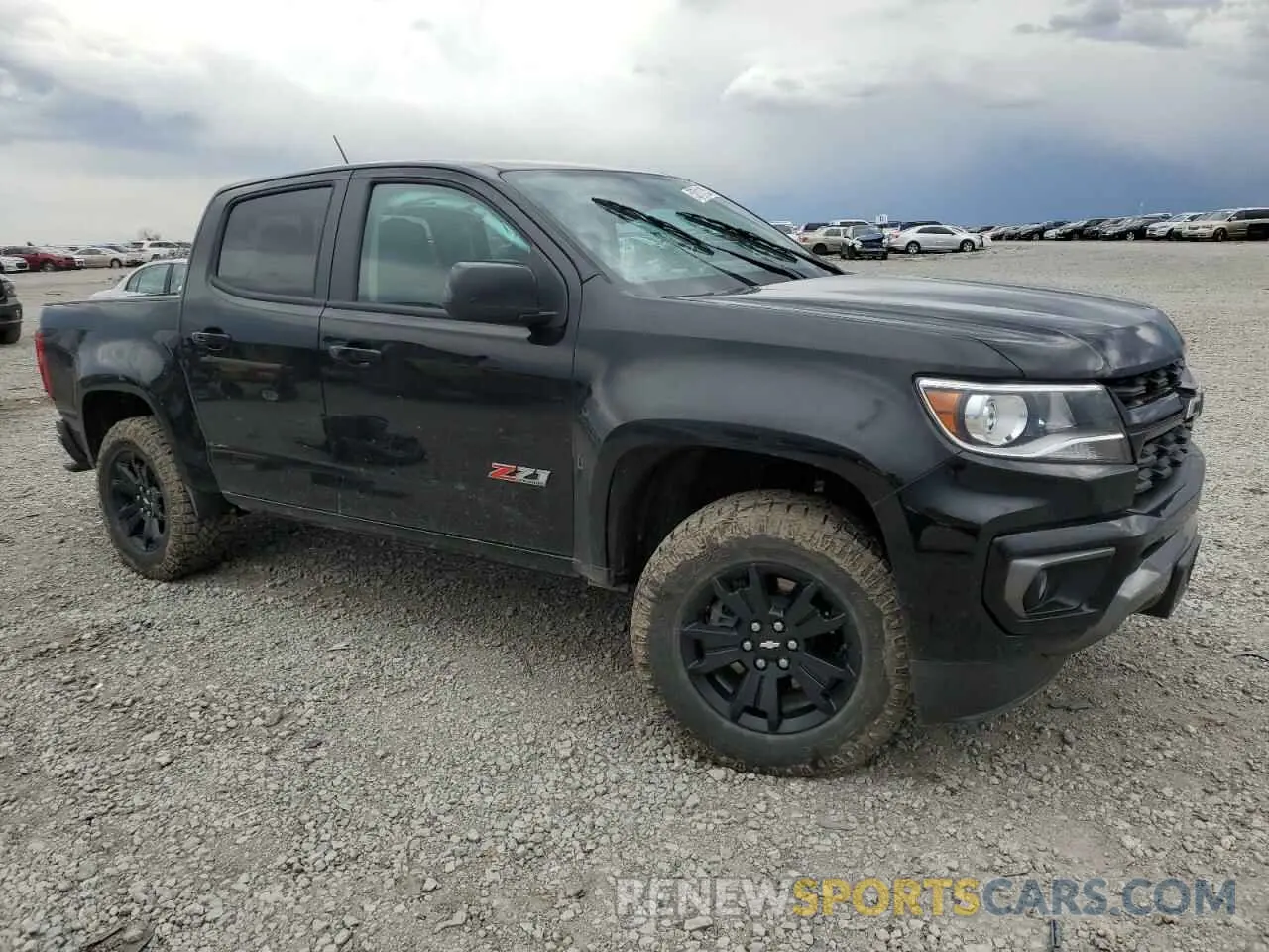 4 Фотография поврежденного автомобиля 1GCGTDEN4N1278161 CHEVROLET COLORADO 2022