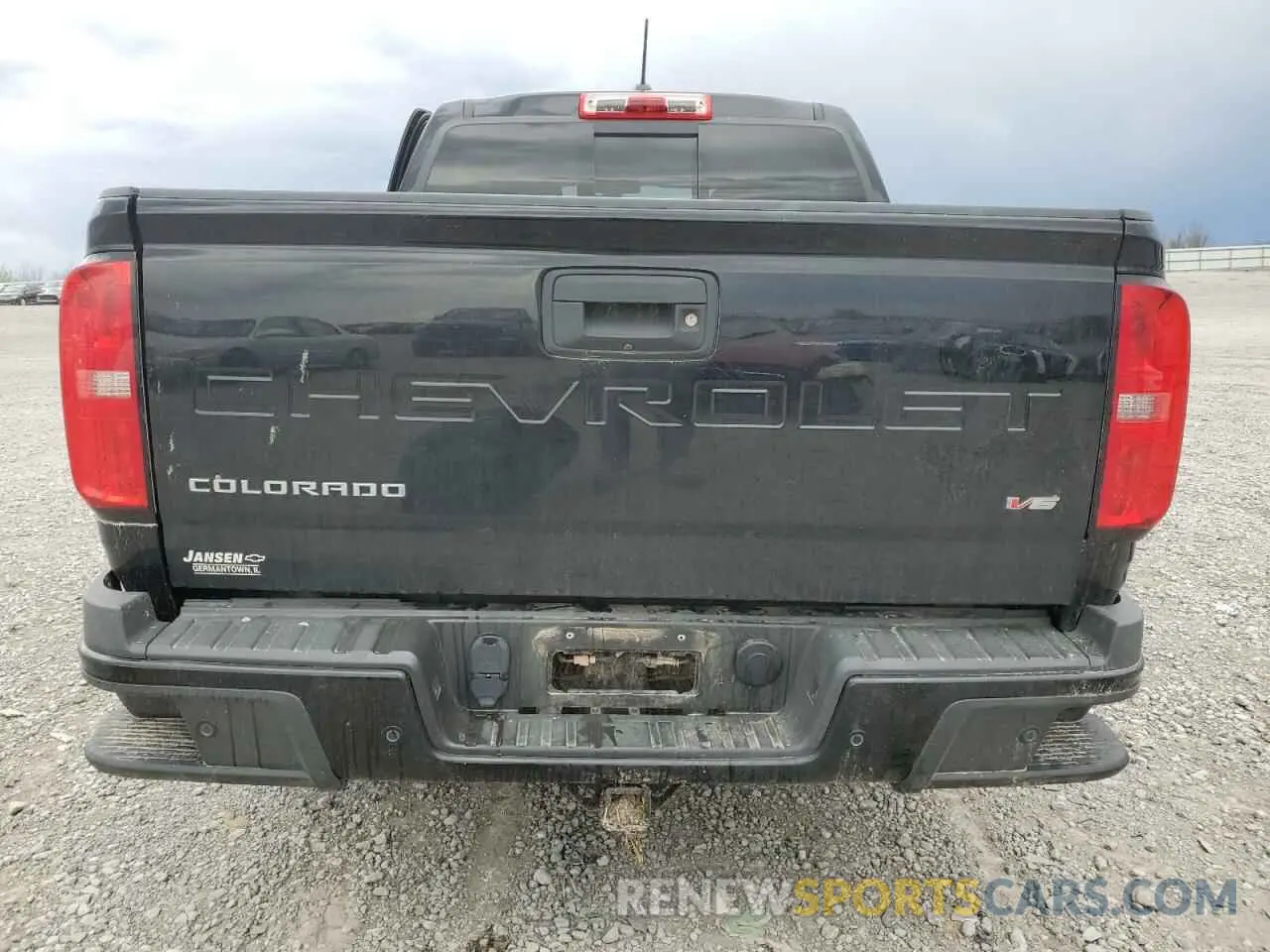 6 Фотография поврежденного автомобиля 1GCGTDEN4N1278161 CHEVROLET COLORADO 2022