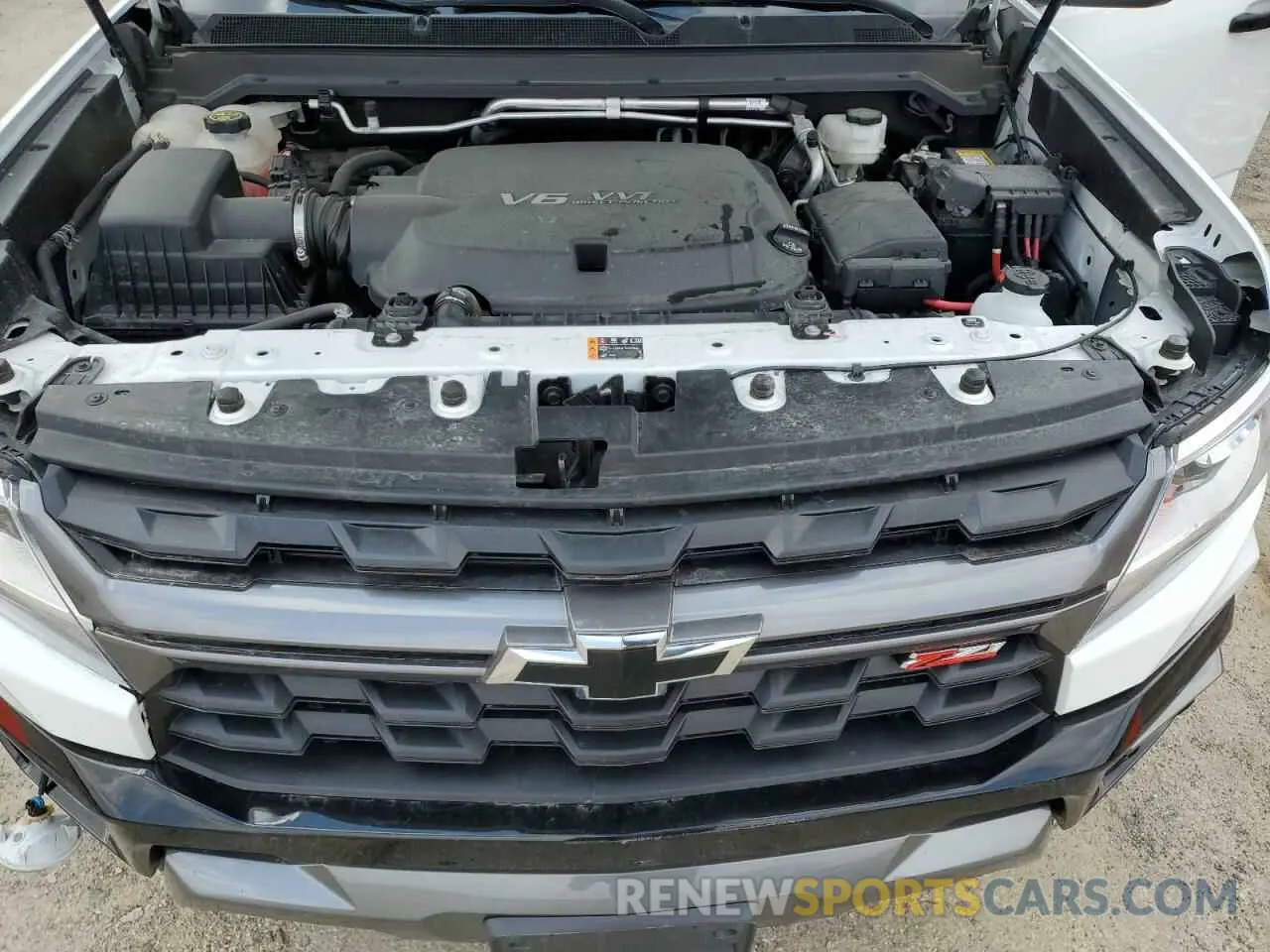 11 Фотография поврежденного автомобиля 1GCGTDEN7N1144311 CHEVROLET COLORADO 2022