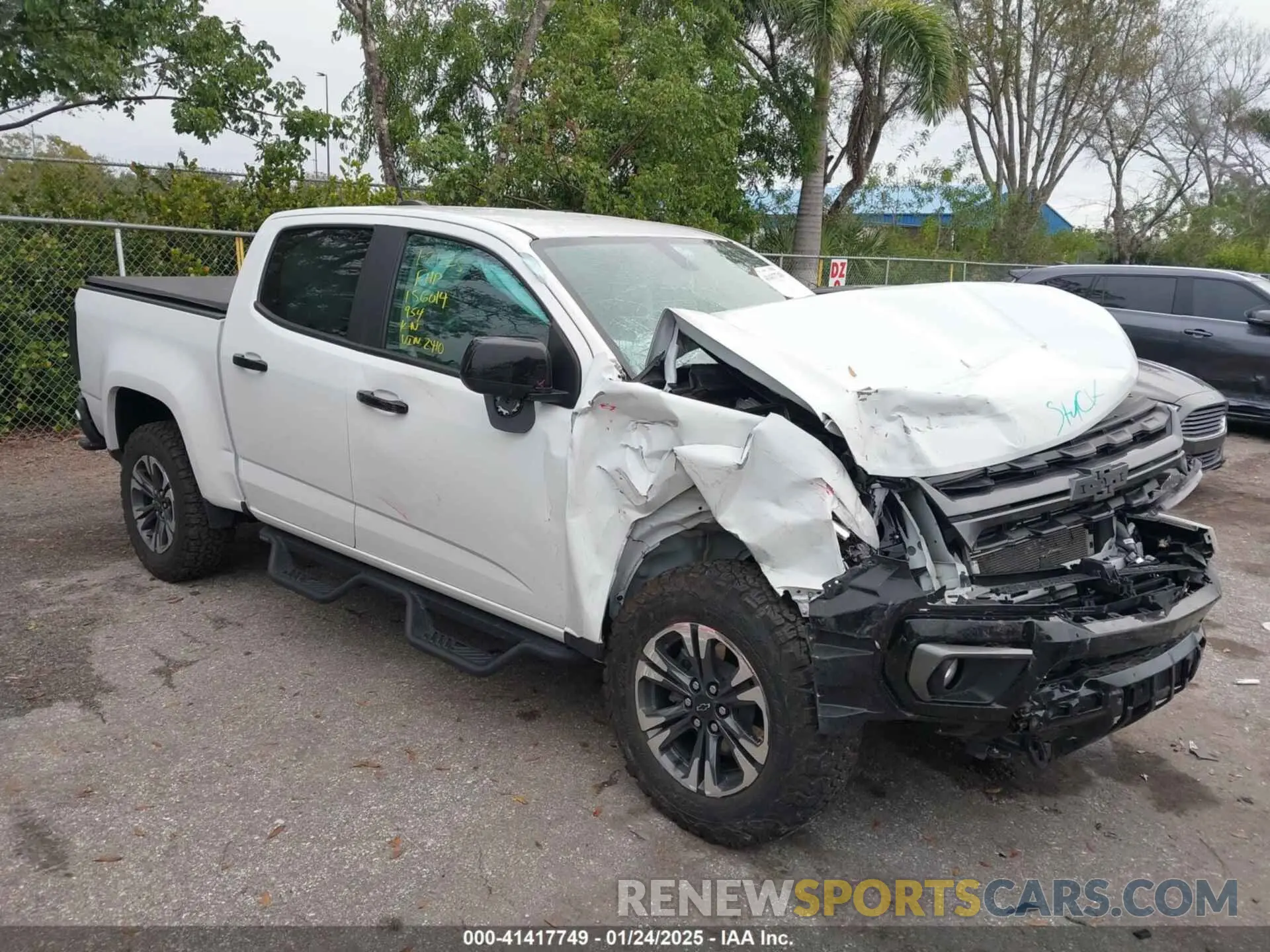 1 Фотография поврежденного автомобиля 1GCGTDEN7N1332410 CHEVROLET COLORADO 2022